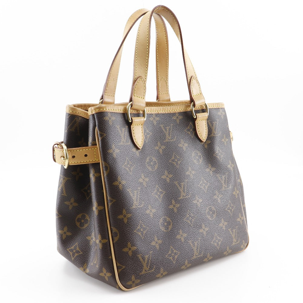 LOUIS VUITTON Handbag M51156 Monogram canvas Brown Batignolles Women