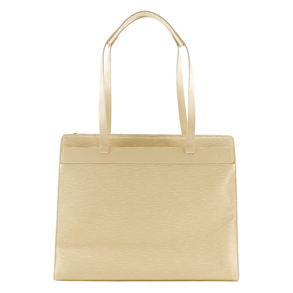 LOUIS VUITTON Tote Bag M5249A Epi Leather cream Croisette PM Women