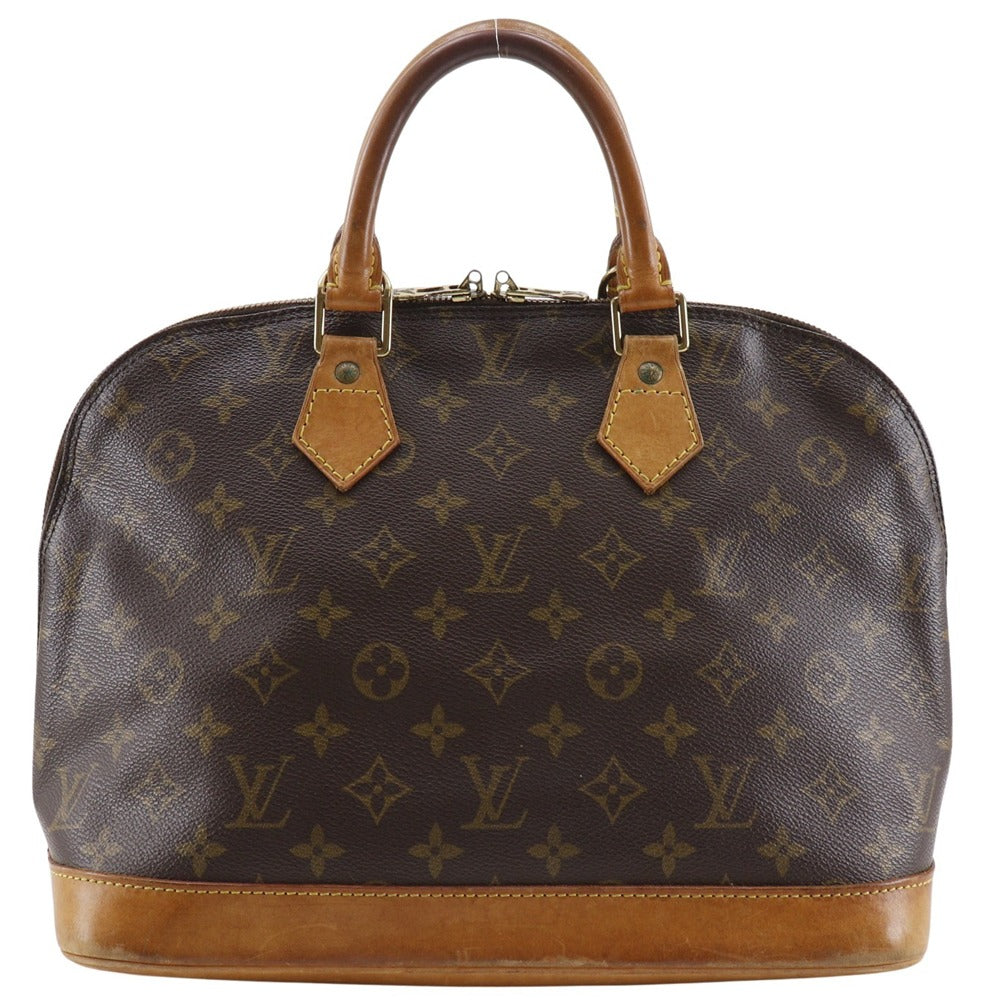 LOUIS VUITTON Handbag M51130 Monogram canvas Brown Alma