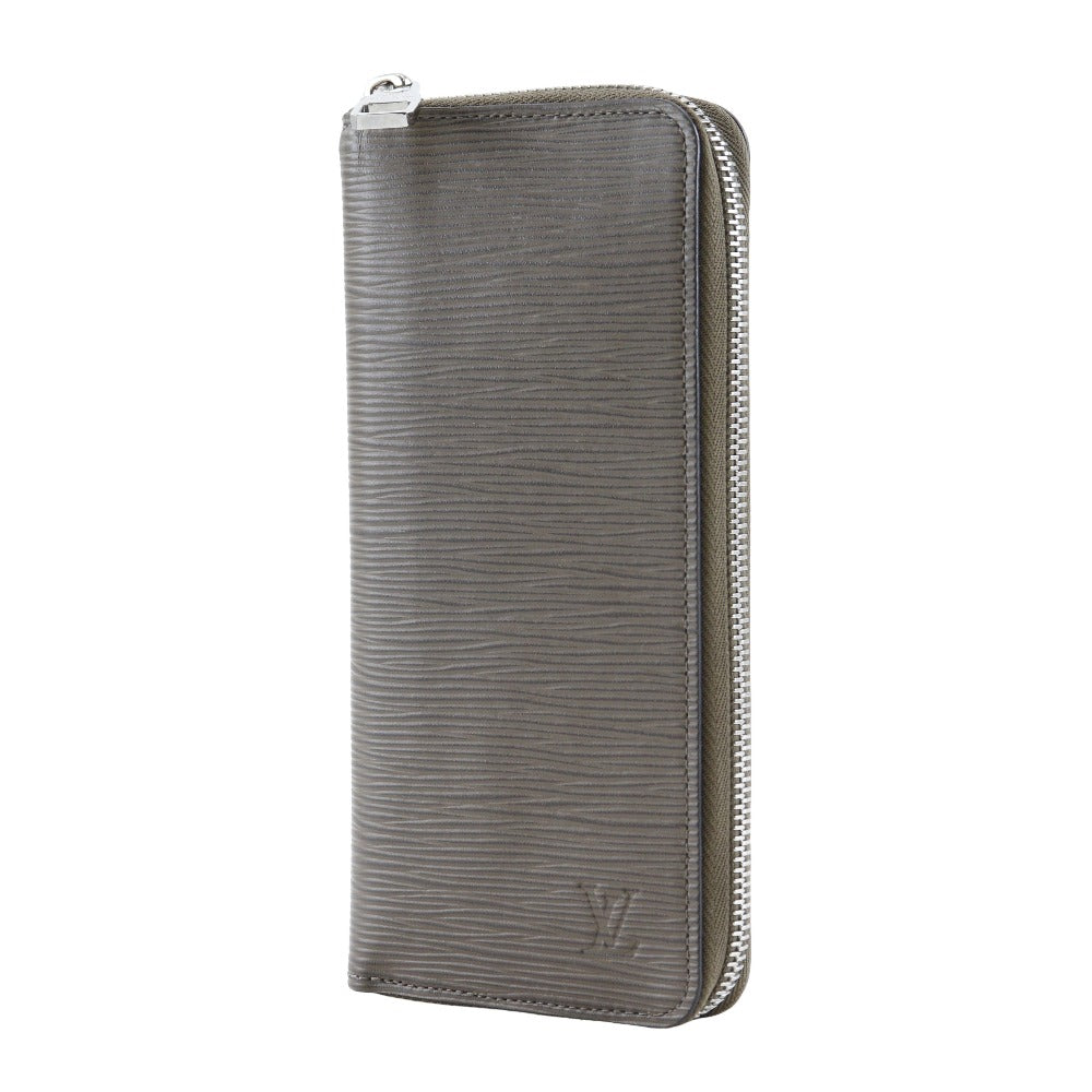 LOUIS VUITTON Long Wallet Purse M60967 Epi Leather Brown Vertical Zippy wallet mens