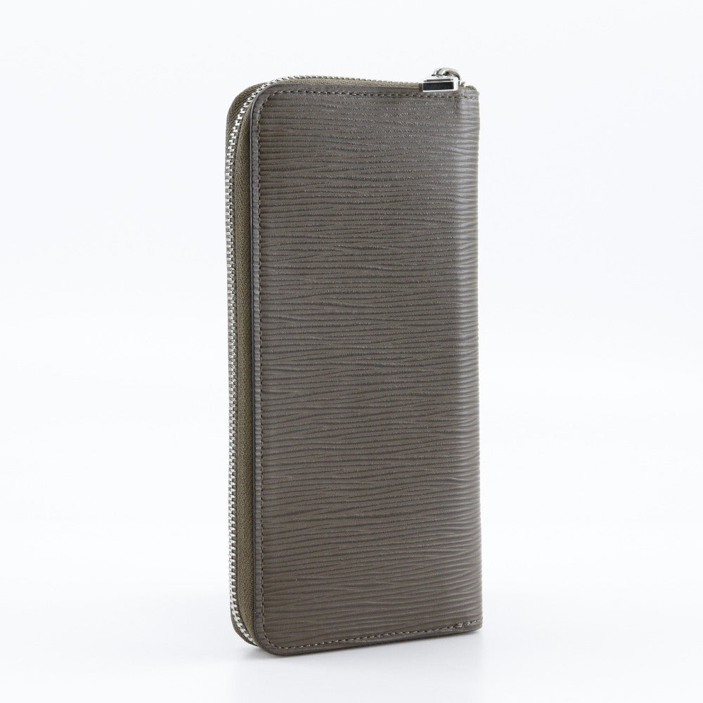 LOUIS VUITTON Long Wallet Purse M60967 Epi Leather Brown Vertical Zippy wallet mens