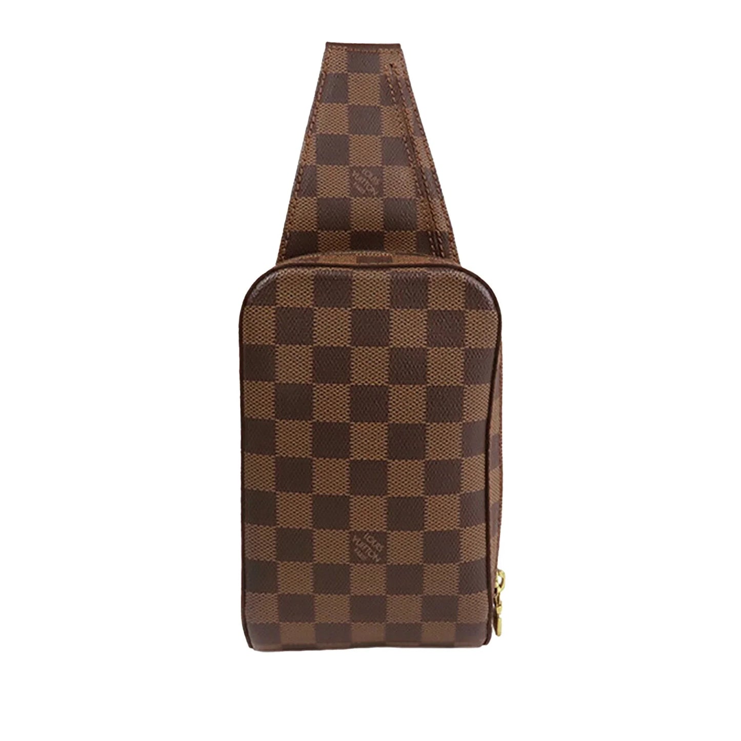 Brown Louis Vuitton Damier Ebene Geronimos Crossbody Bag