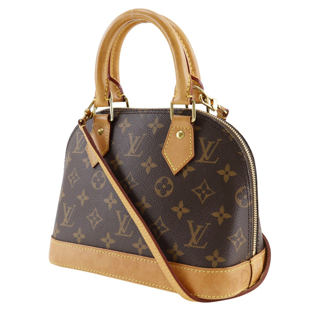 LOUIS VUITTON Handbag M53152 Monogram canvas Brown 2WAYShoulder Alma BB Women
