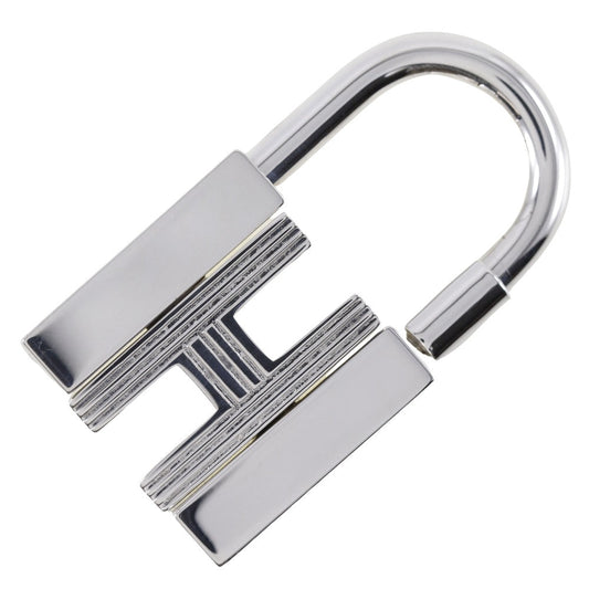 HERMES Cadena metallic Silver Women Used