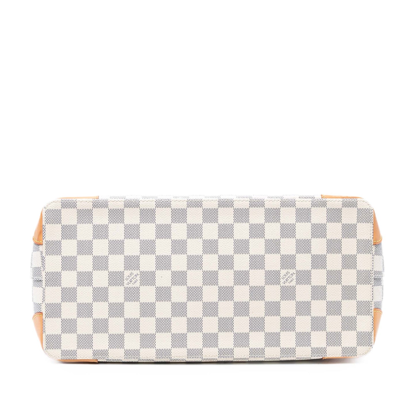 White Louis Vuitton Damier Azur Hampstead MM Tote Bag