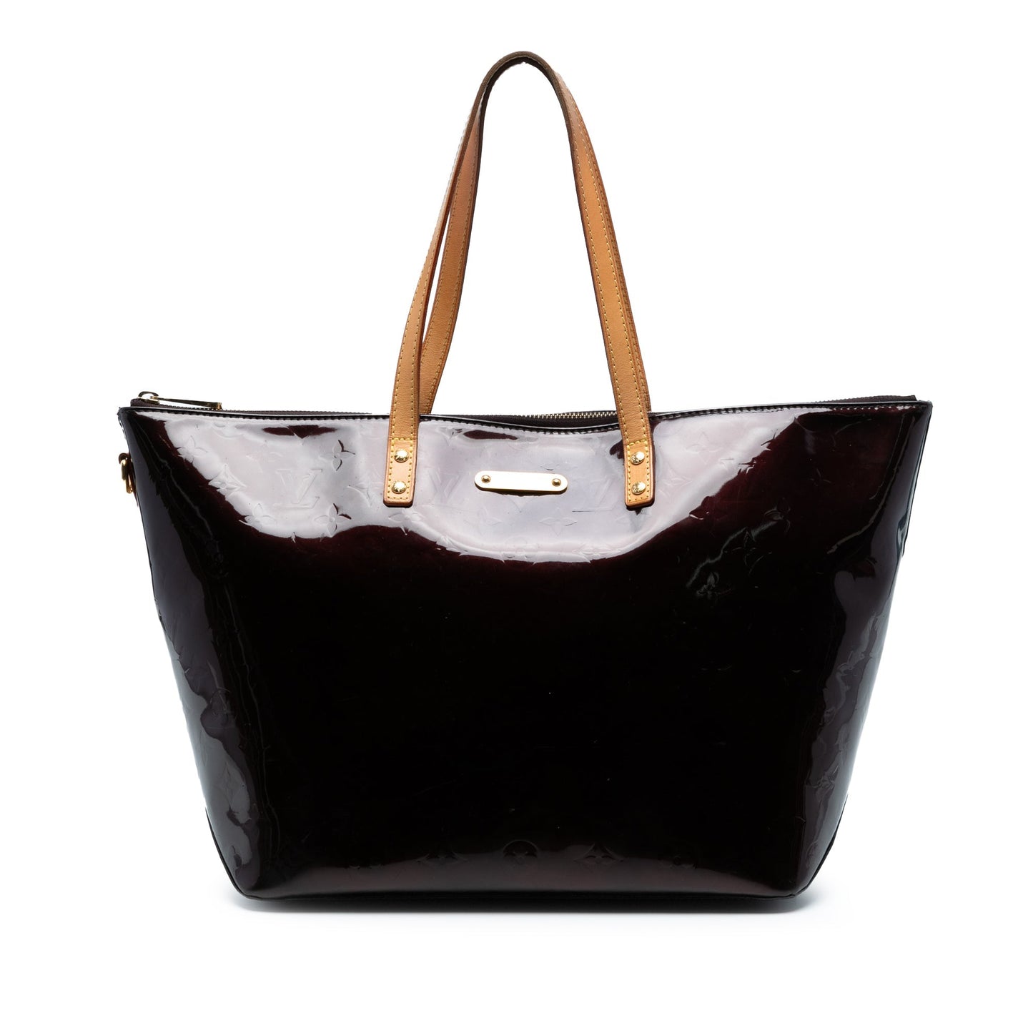 Purple Louis Vuitton Monogram Vernis Bellevue GM Tote Bag