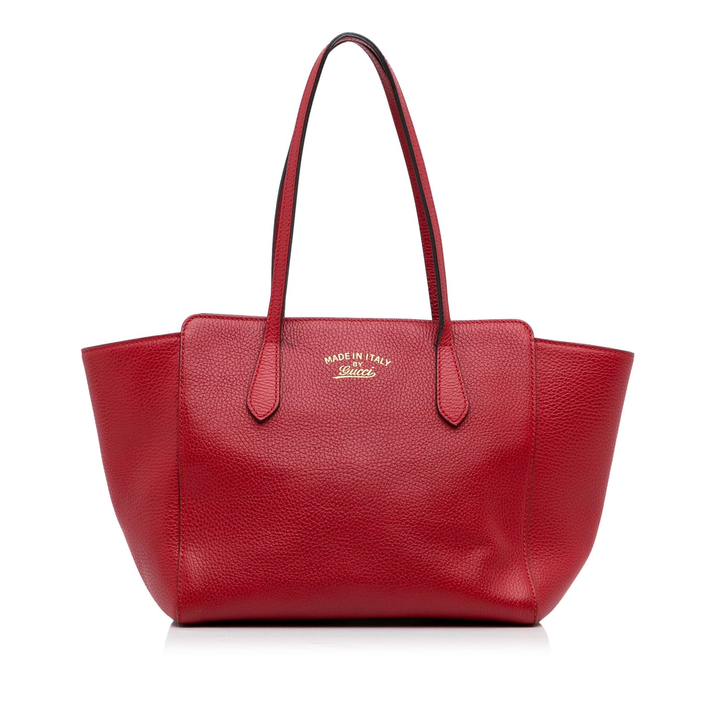 Gucci Red Leather Tote Style 4