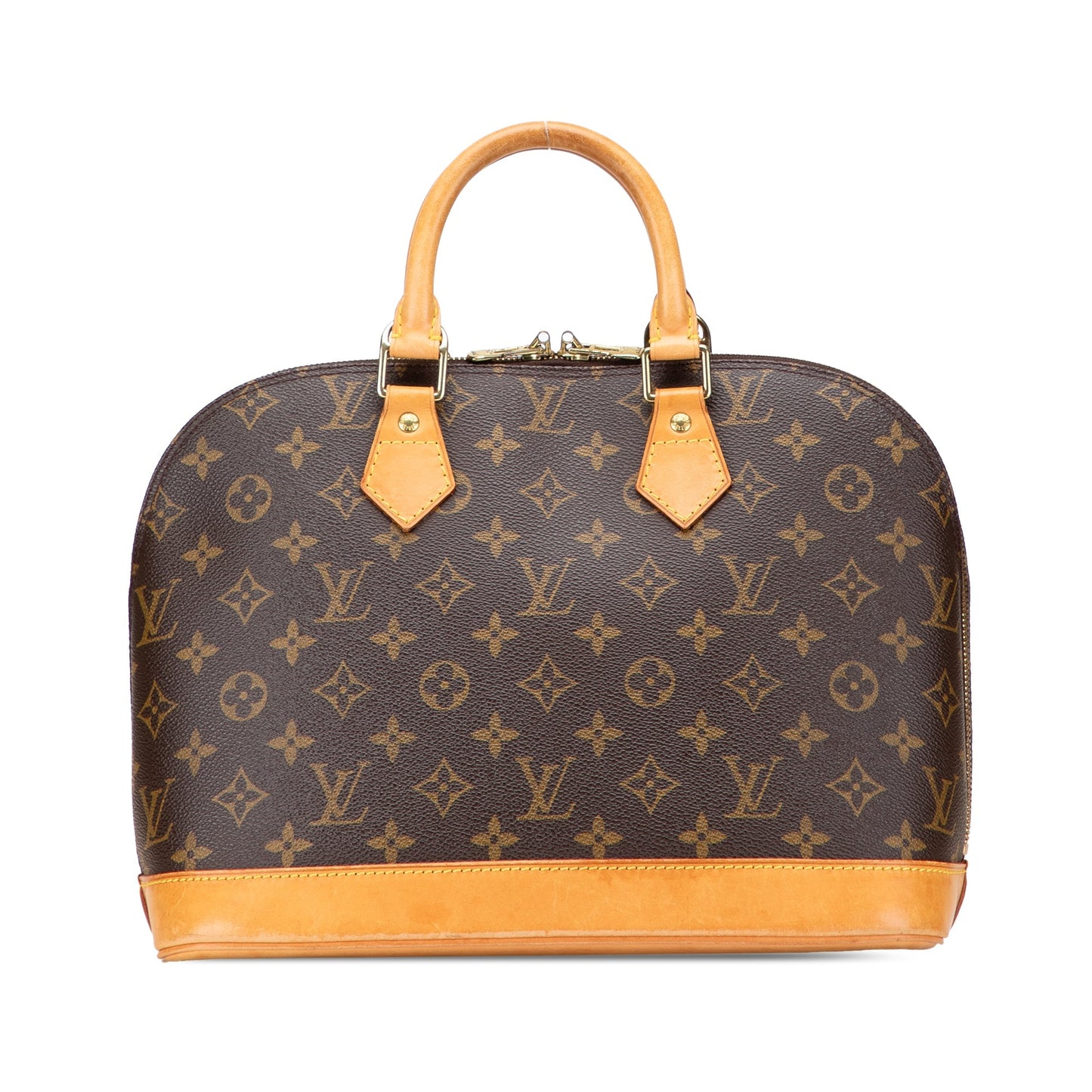 Brown Louis Vuitton Monogram Alma PM Handbag