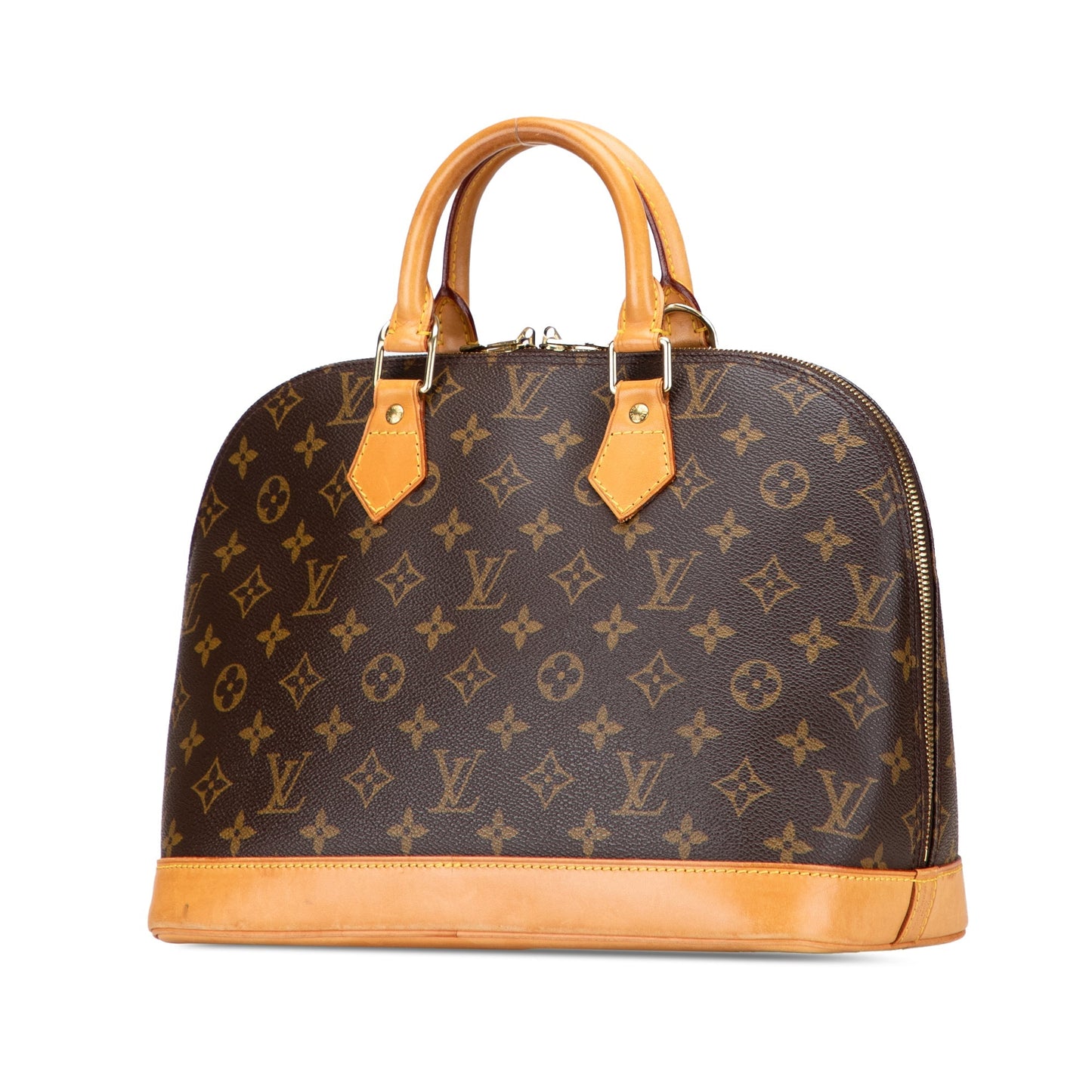 Brown Louis Vuitton Monogram Alma PM Handbag
