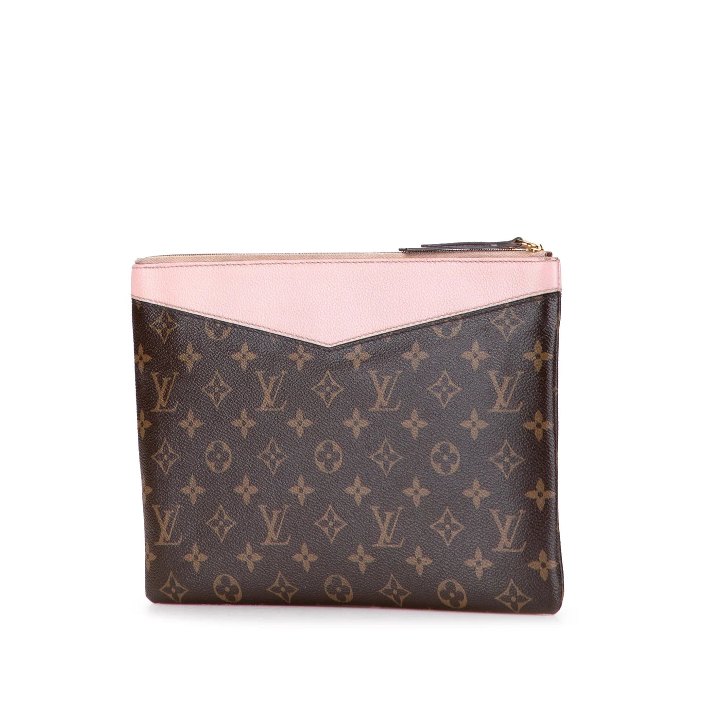 Brown Louis Vuitton Monogram Daily Pouch Clutch Bag