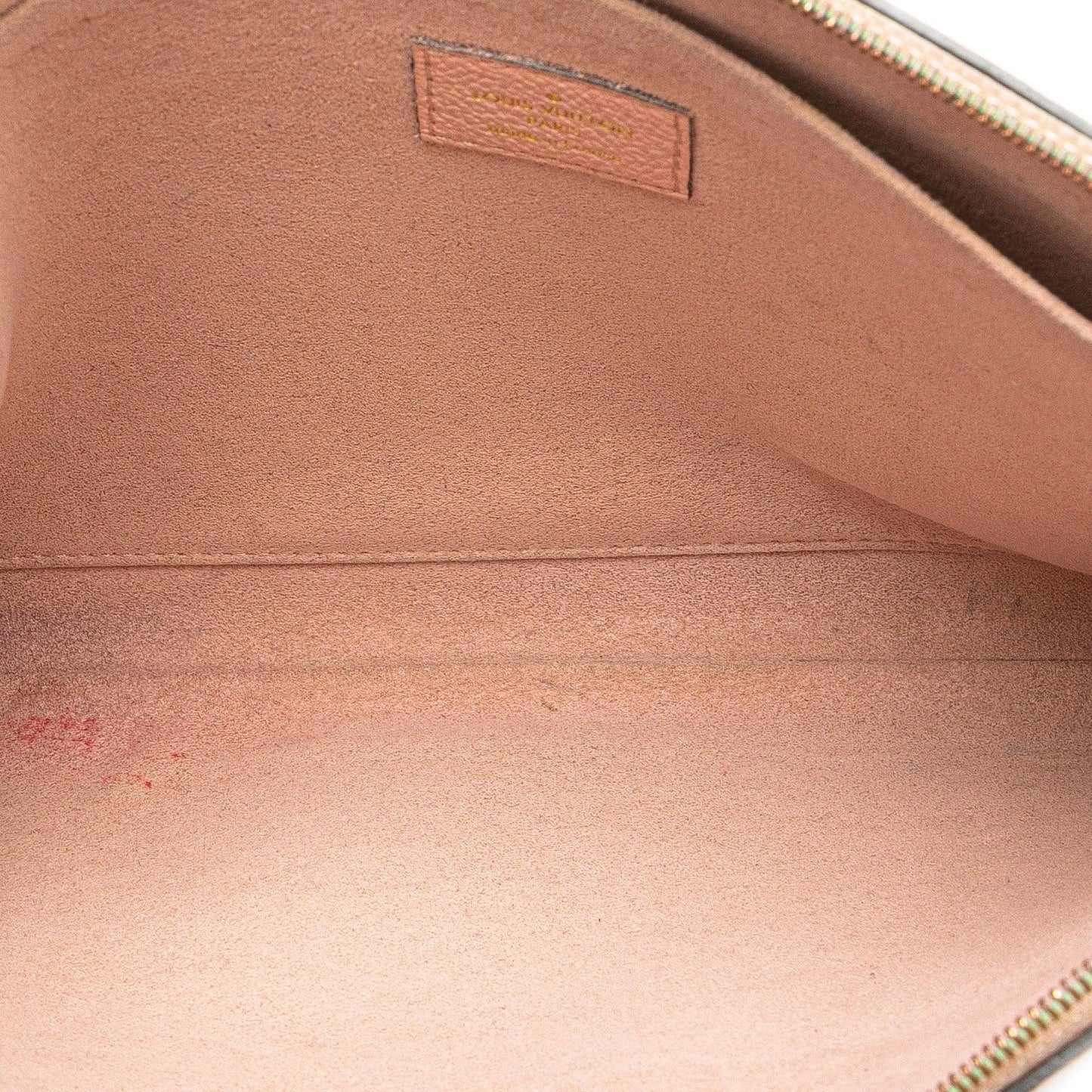 Brown Louis Vuitton Monogram Daily Pouch Clutch Bag