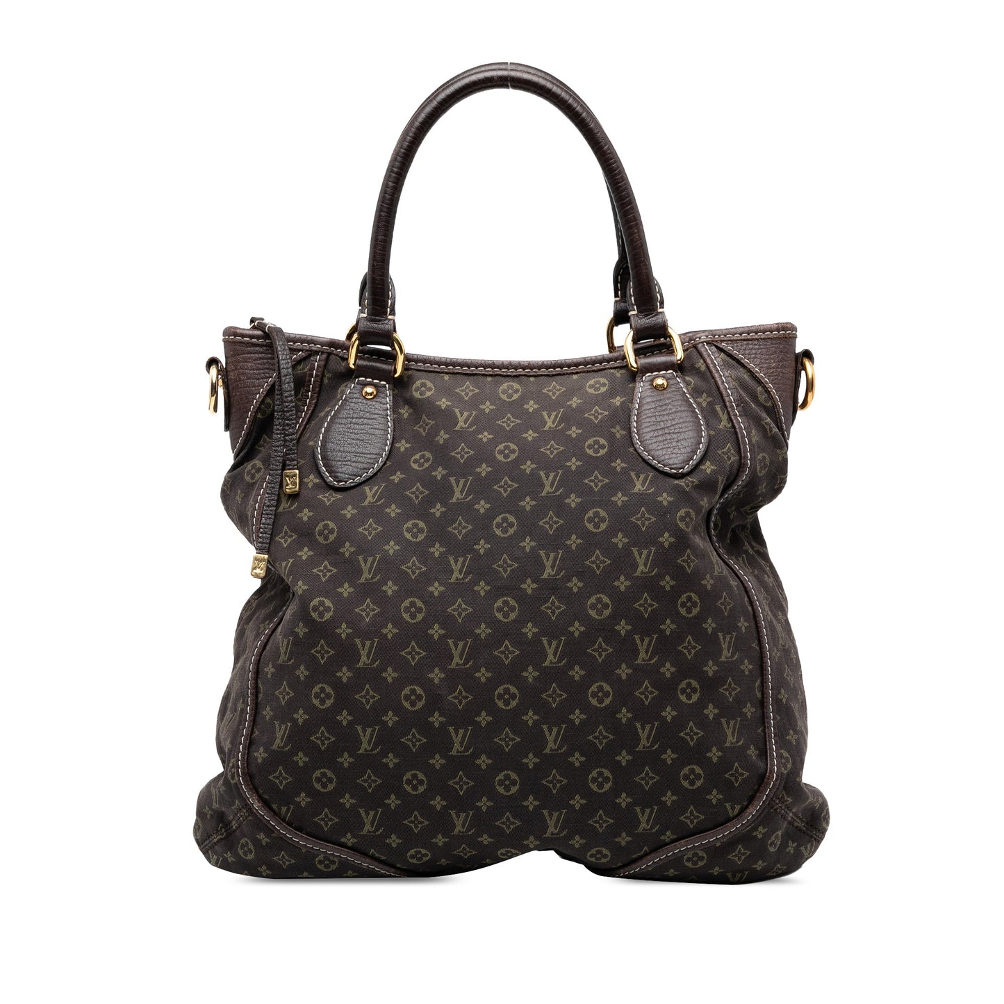Brown Louis Vuitton Monogram Mini Lin Besace Angele Satchel