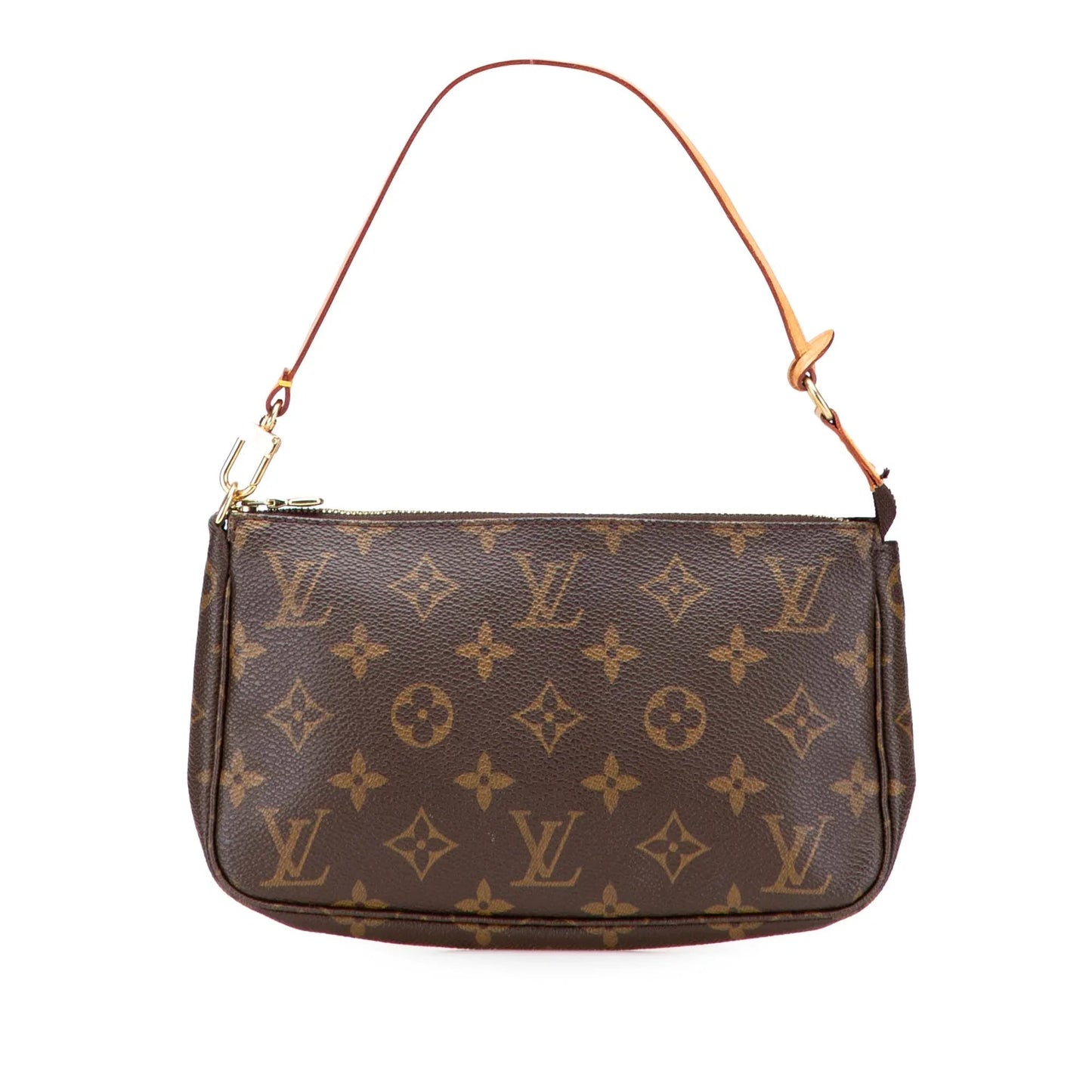 Brown Louis Vuitton Monogram Pochette Accessoires Shoulder Bag