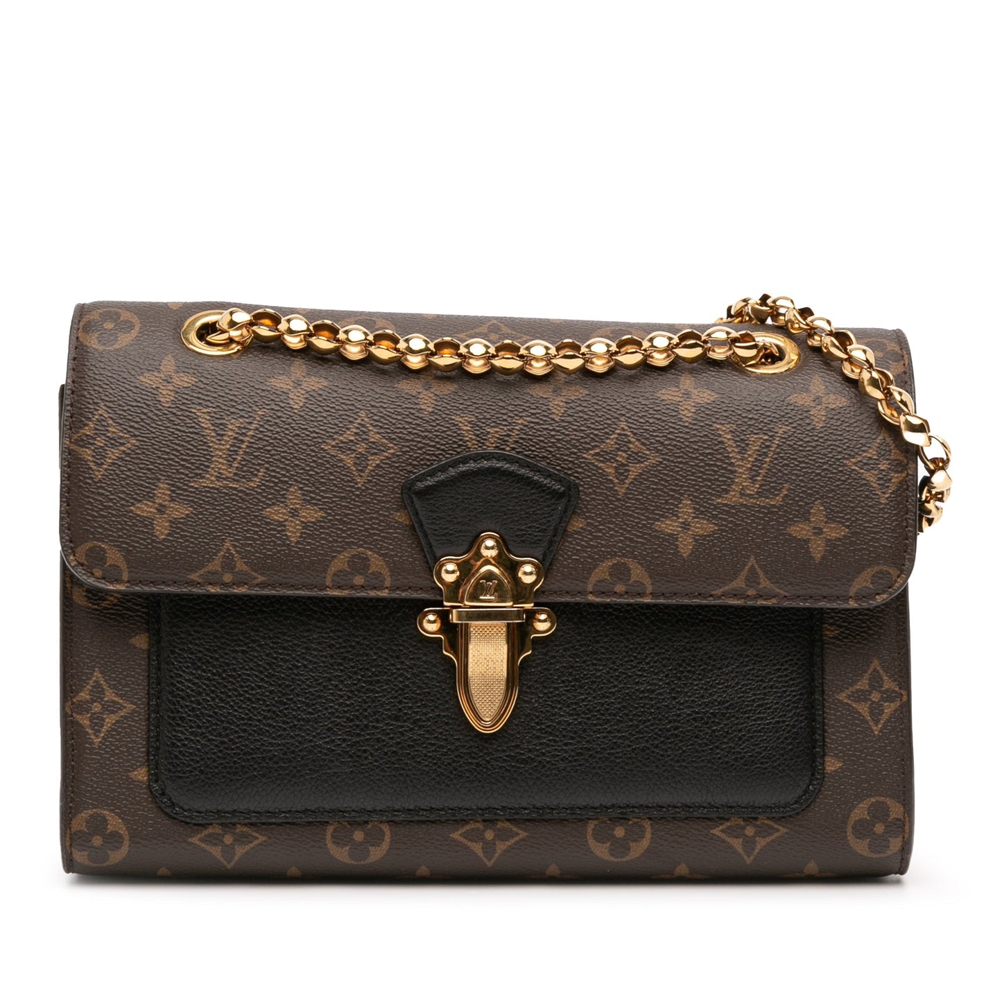 Brown Louis Vuitton Monogram Victoire Crossbody Bag