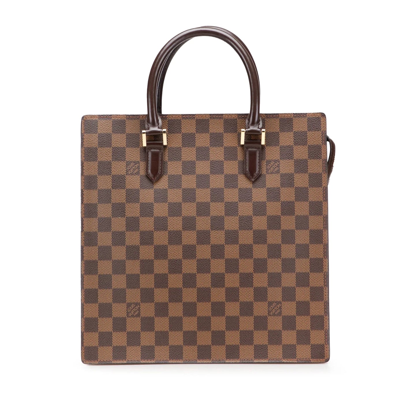 Brown Louis Vuitton Damier Ebene Venice Sac Plat Tote Bag