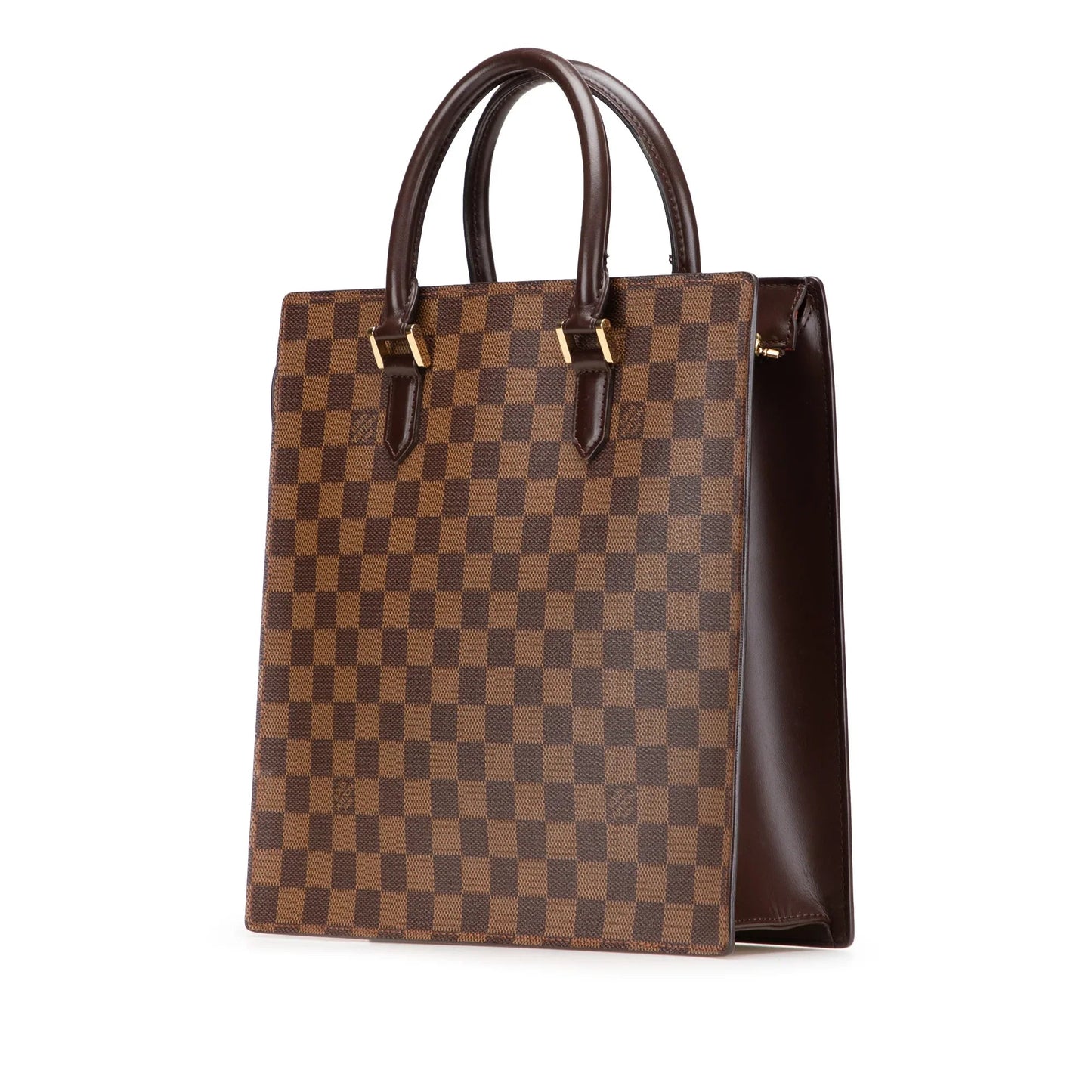 Brown Louis Vuitton Damier Ebene Venice Sac Plat Tote Bag
