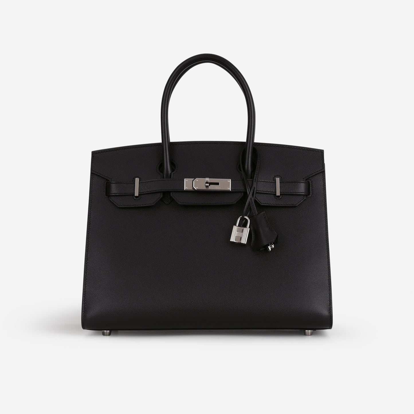 Hermès Birkin 30 - Noir Madame | Palladium Hardware