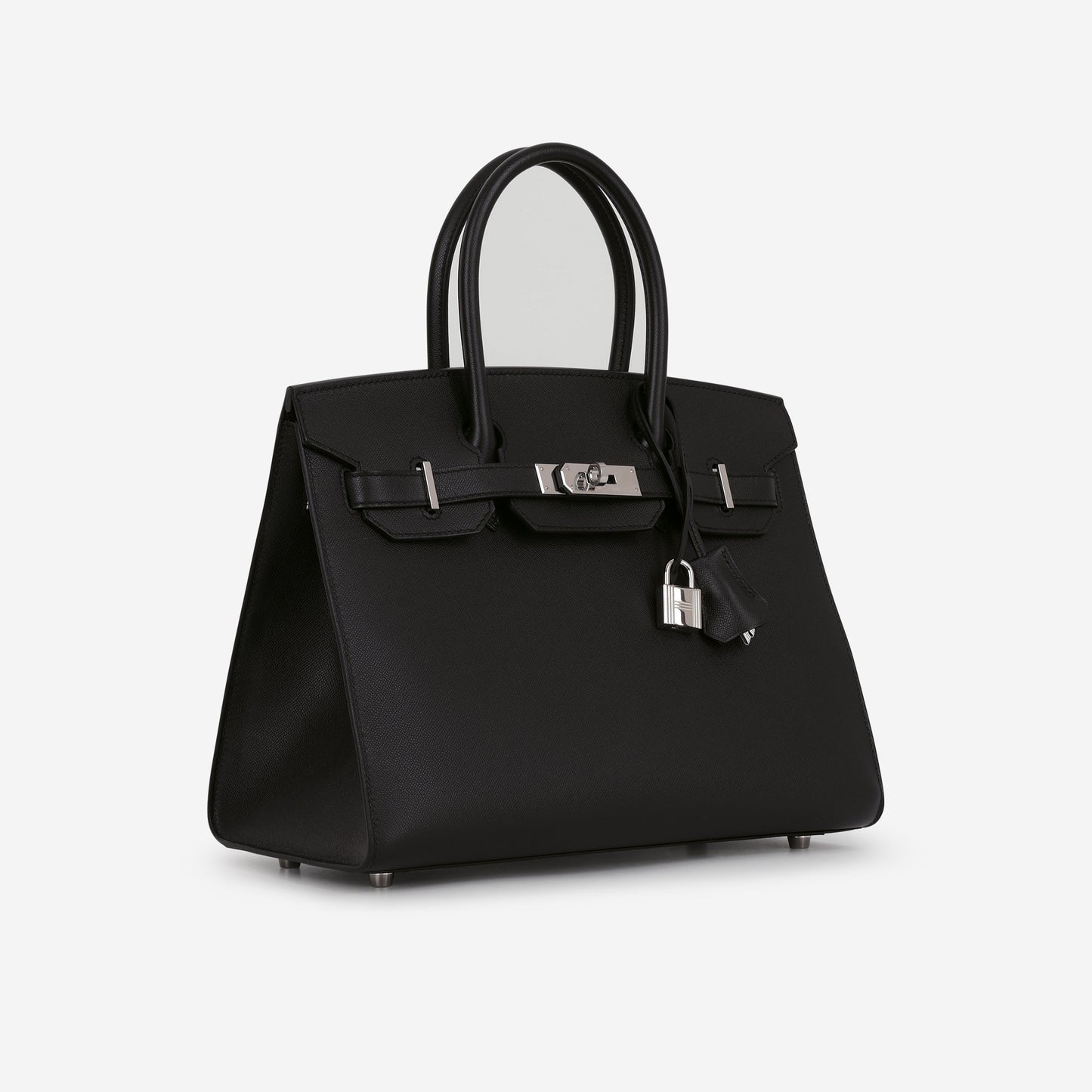 Hermès Birkin 30 - Noir Madame | Palladium Hardware