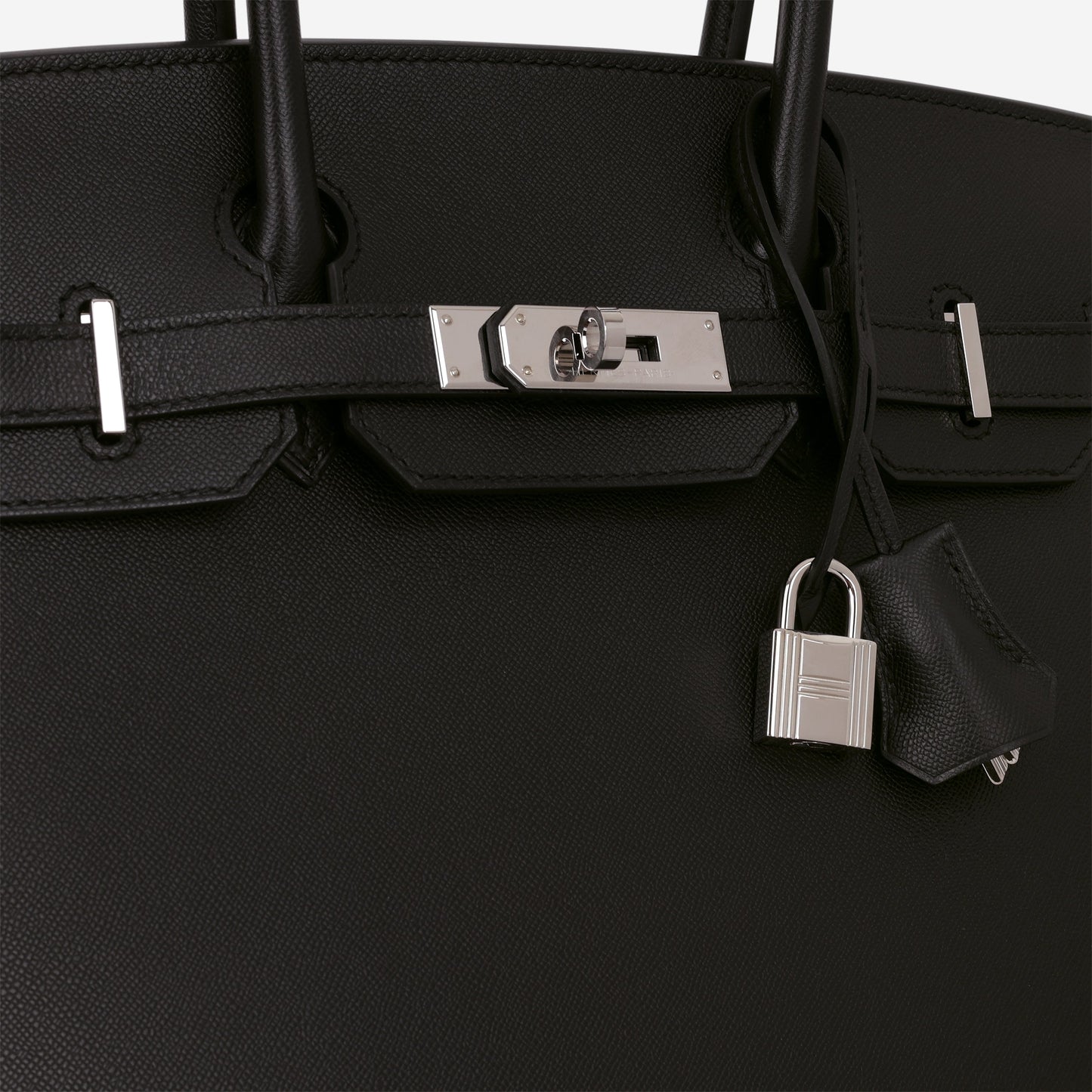 Hermès Birkin 30 - Noir Madame | Palladium Hardware