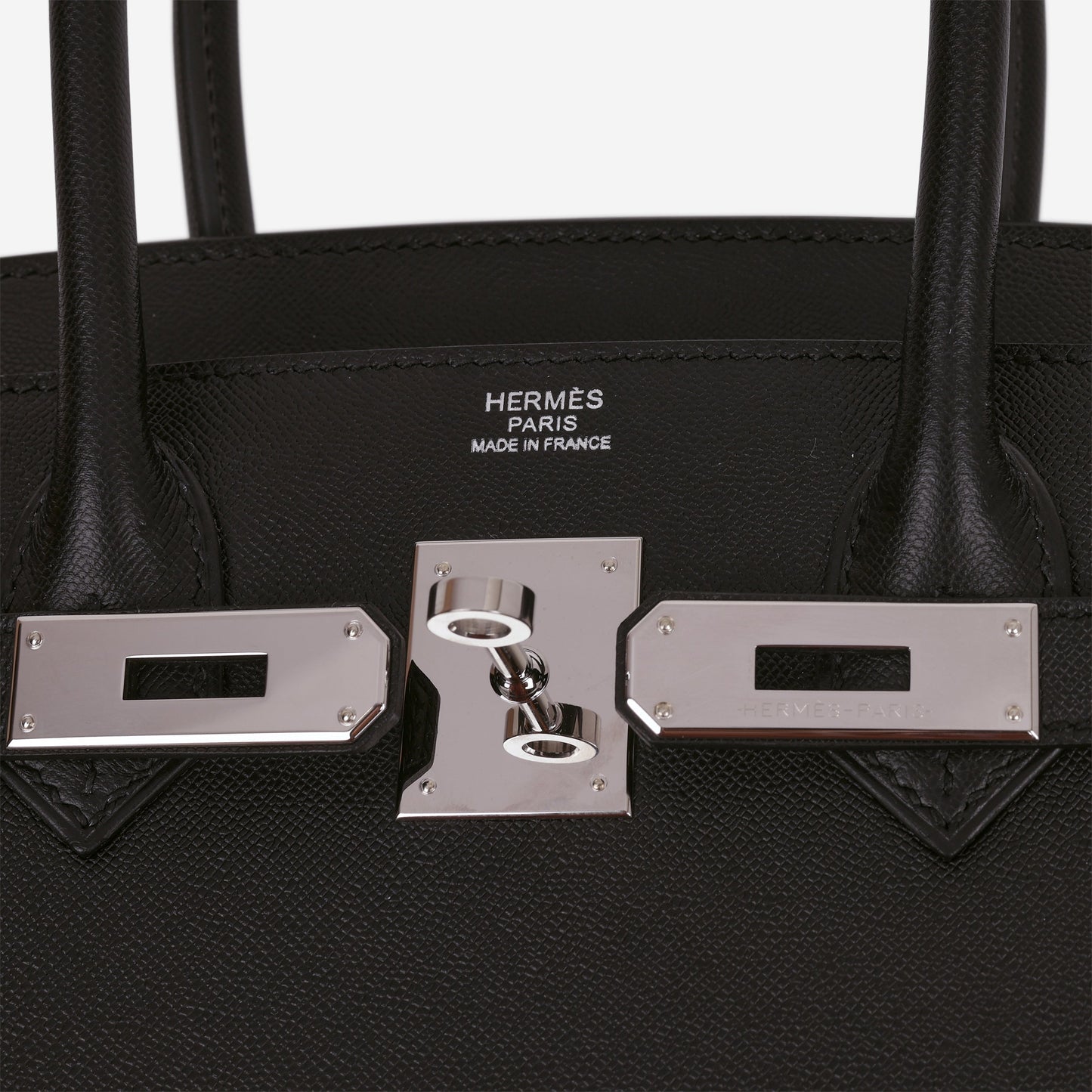 Hermès Birkin 30 - Noir Madame | Palladium Hardware