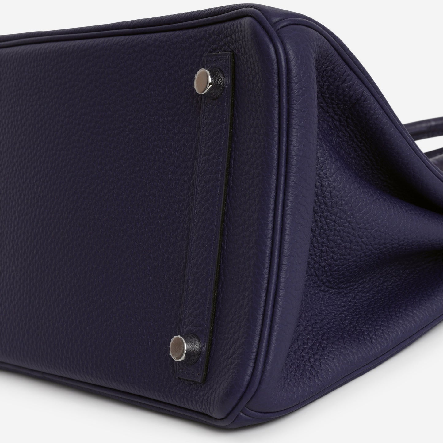 Hermès Birkin 30 Touch - Bleu Encre Togo / Crocodile Niloticus | Palladium Hardware