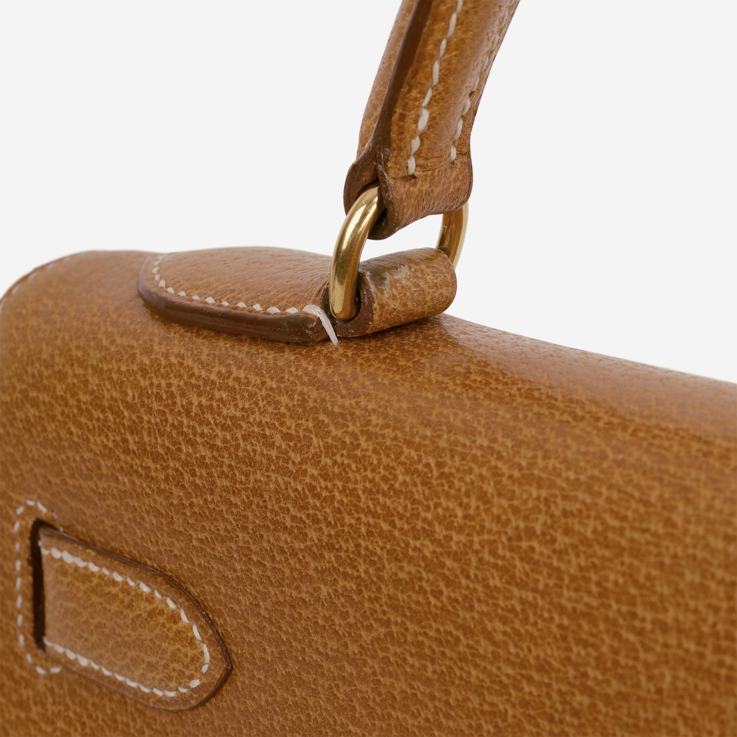 Hermès Vintage Kelly 32 - Gold Courchevel | Gold Hardware