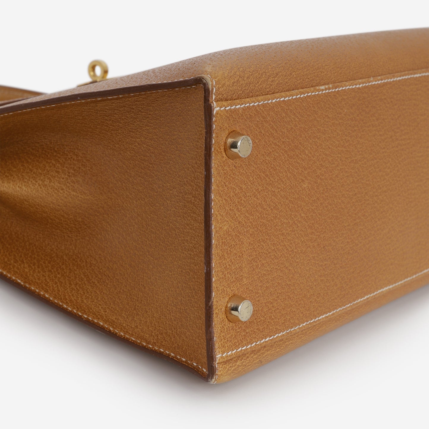Hermès Vintage Kelly 32 - Gold Courchevel | Gold Hardware