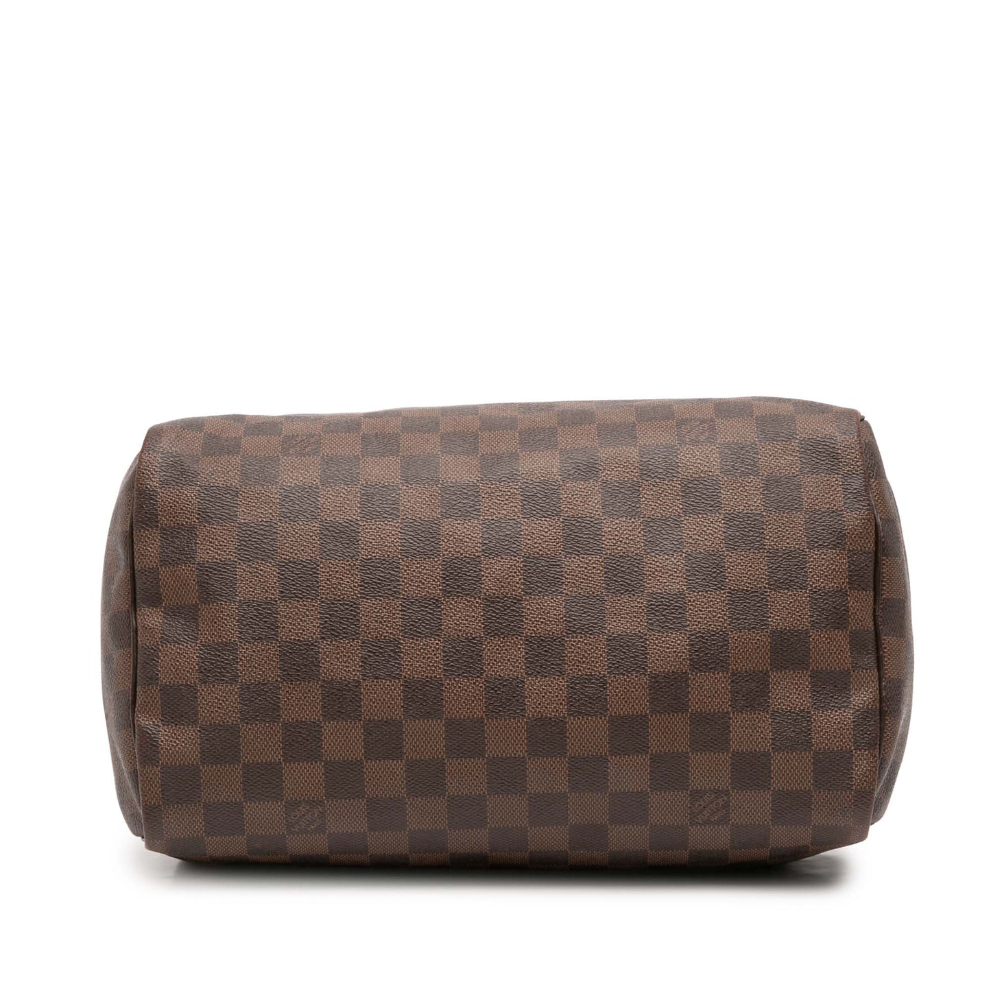 Brown Louis Vuitton Damier Ebene Speedy 30 Boston Bag
