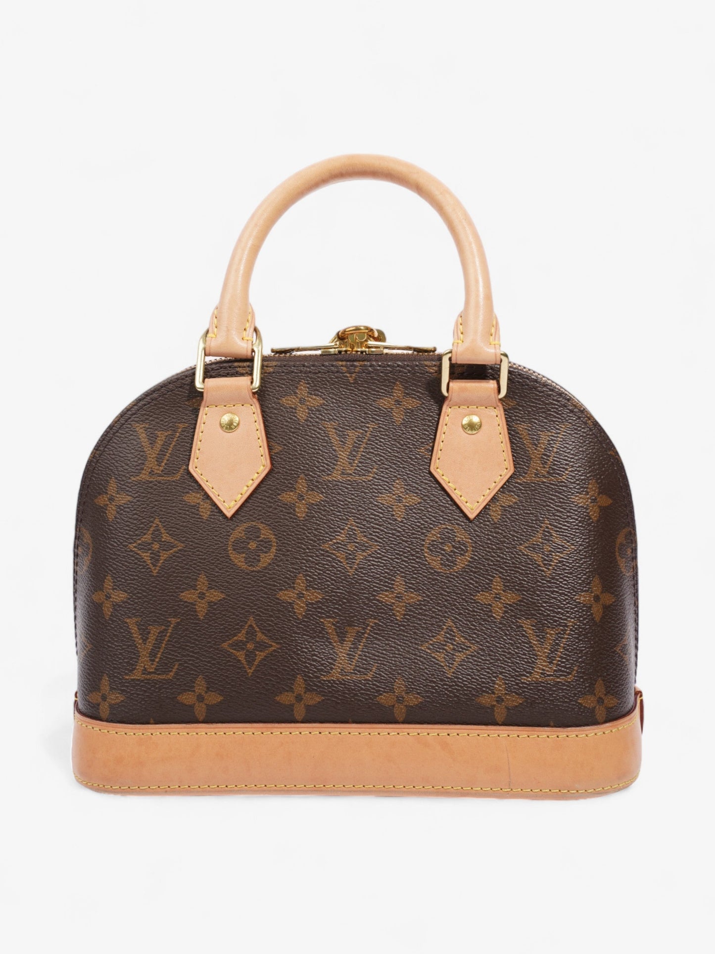 Louis Vuitton Alma BB Monogram / Beige Coated Canvas