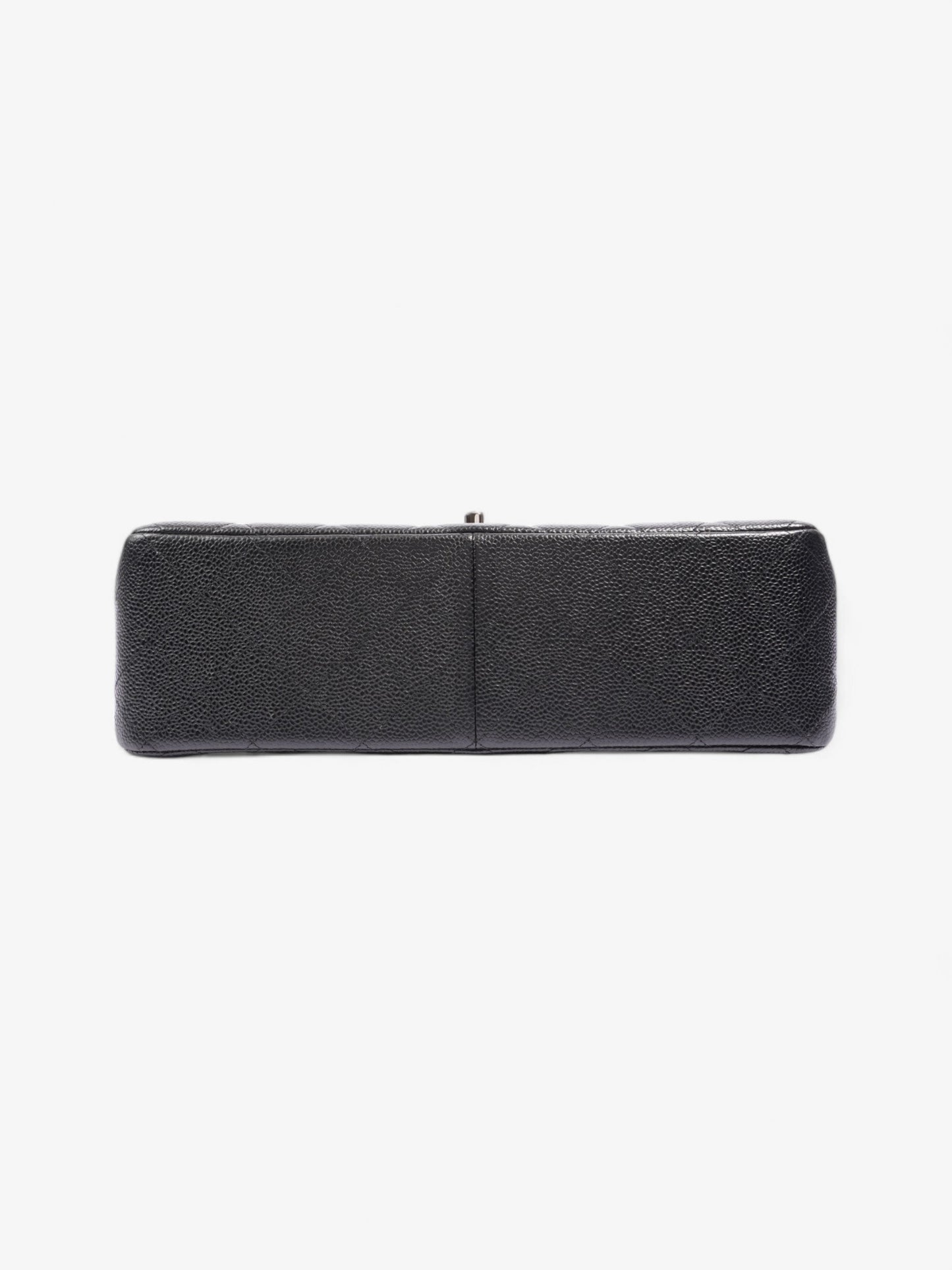 Chanel Classic Double Flap Black Caviar Leather Jumbo