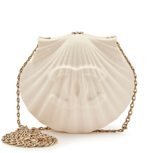 Chanel Evening On The Beach Shell Minaudière Clutch Bag