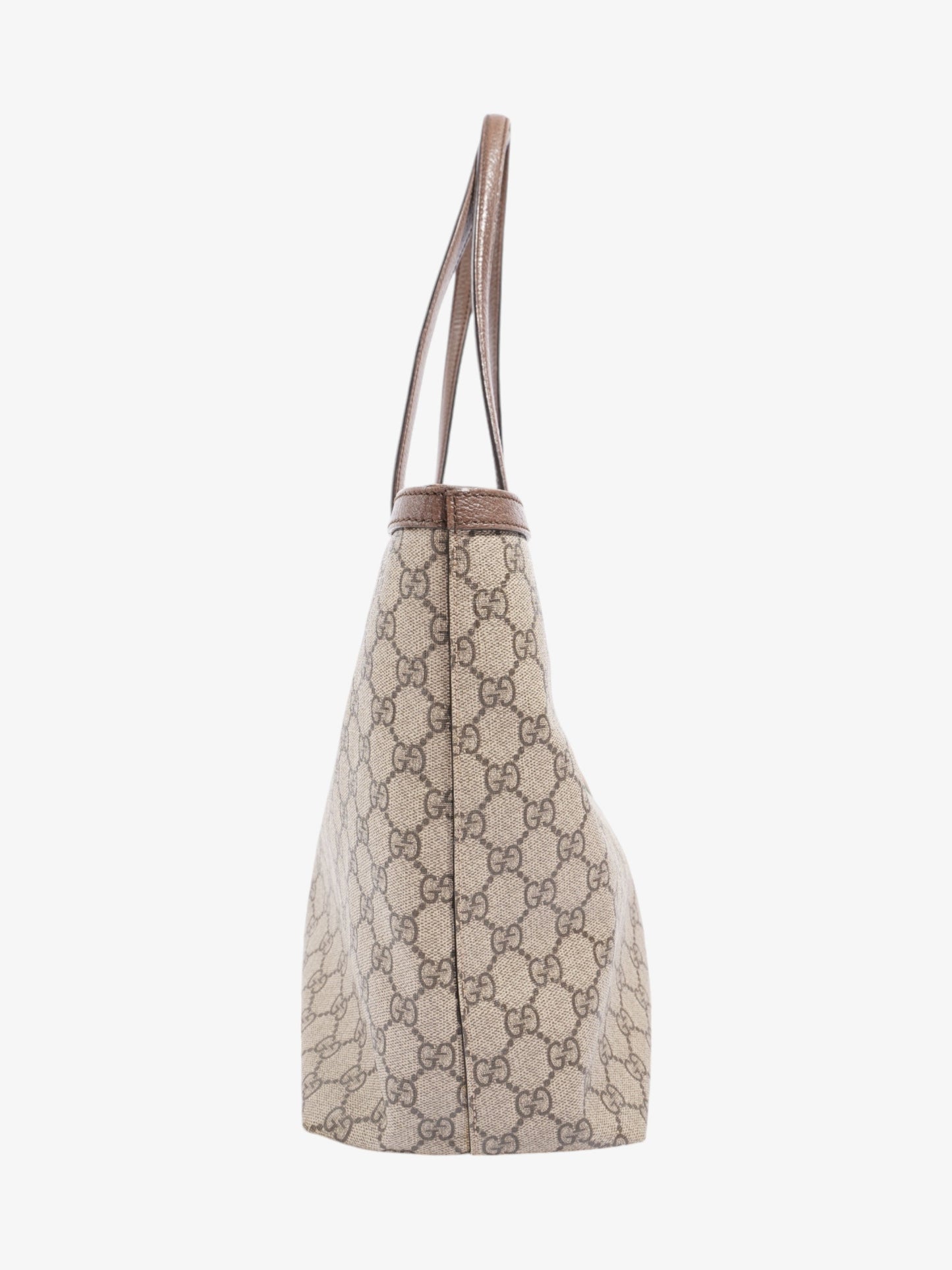 Gucci Ophidia Tote Supreme / Green / Red Coated Canvas Medium