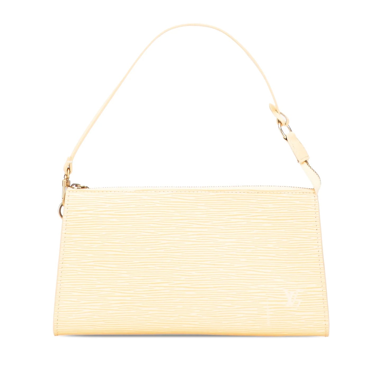 Yellow Louis Vuitton Epi Pochette Accessoires Shoulder Bag