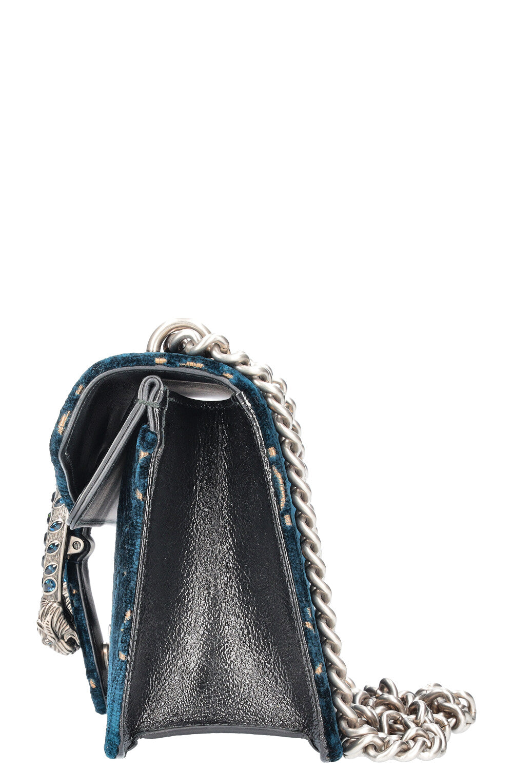 GUCCI Small Dionysus Bag Velvet Blue