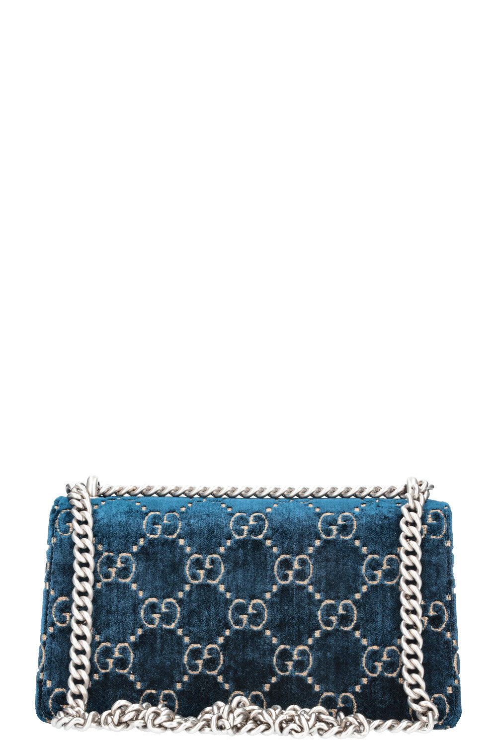 GUCCI Small Dionysus Bag Velvet Blue