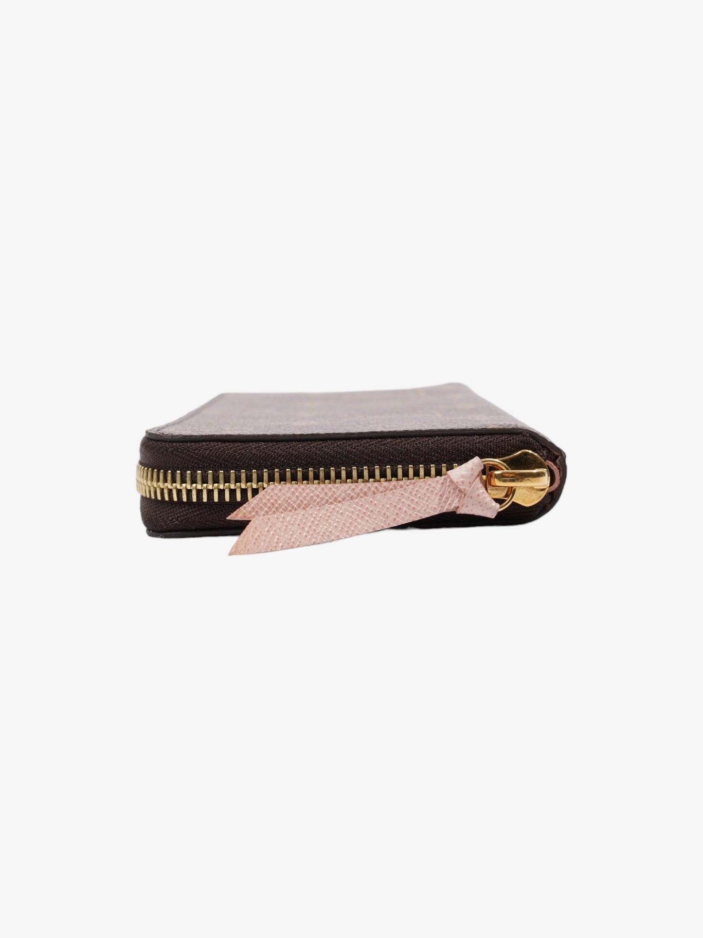 Louis Vuitton Clemence Wallet Monogram Coated Canvas