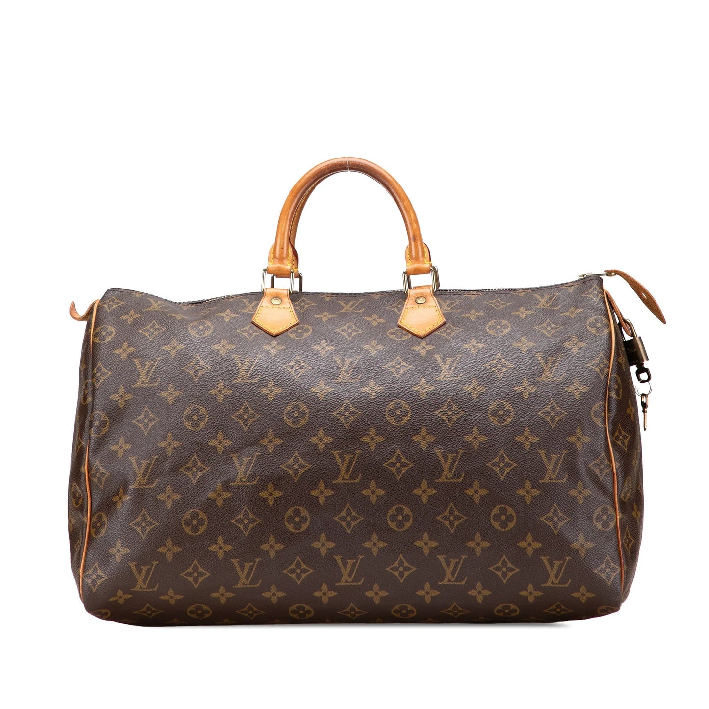 Brown Louis Vuitton Monogram Speedy 40 Boston Bag