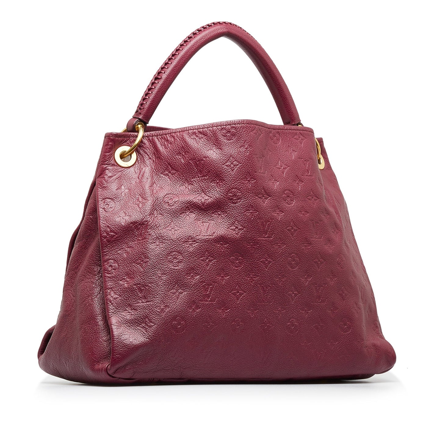 Red Louis Vuitton Monogram Empreinte Artsy MM Hobo Bag