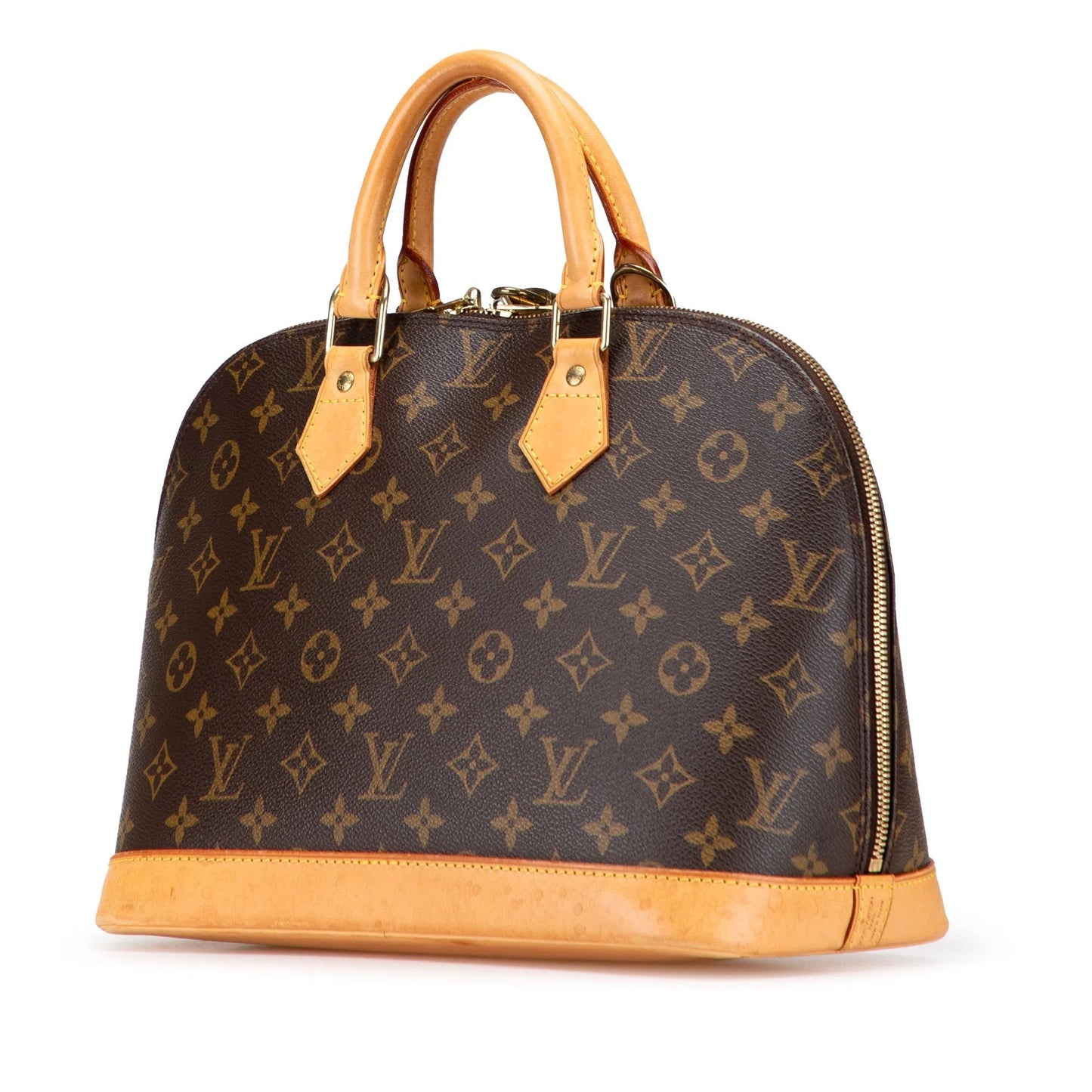 Brown Louis Vuitton Monogram Alma PM Handbag