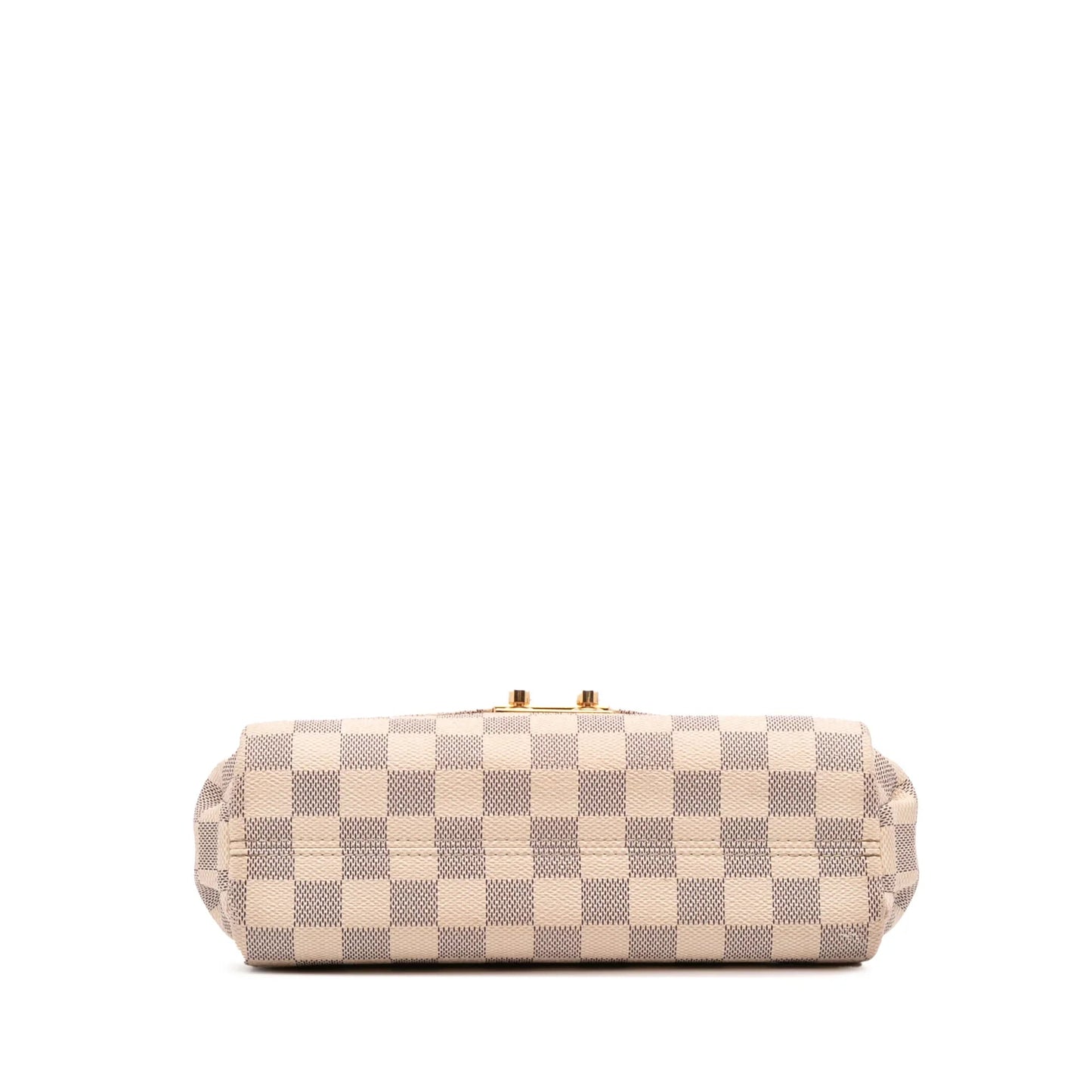 White Louis Vuitton Damier Azur Croisette Satchel