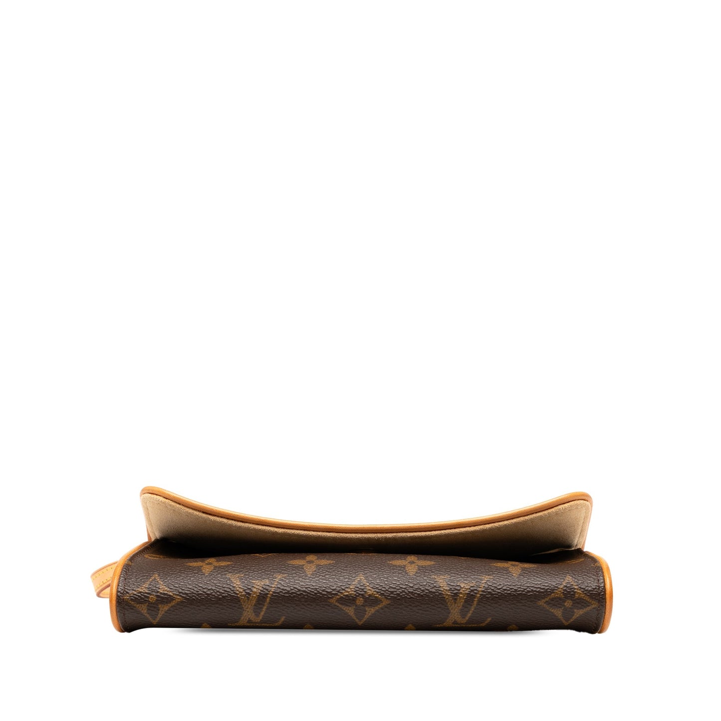 Brown Louis Vuitton Monogram Pochette Twin PM Crossbody Bag