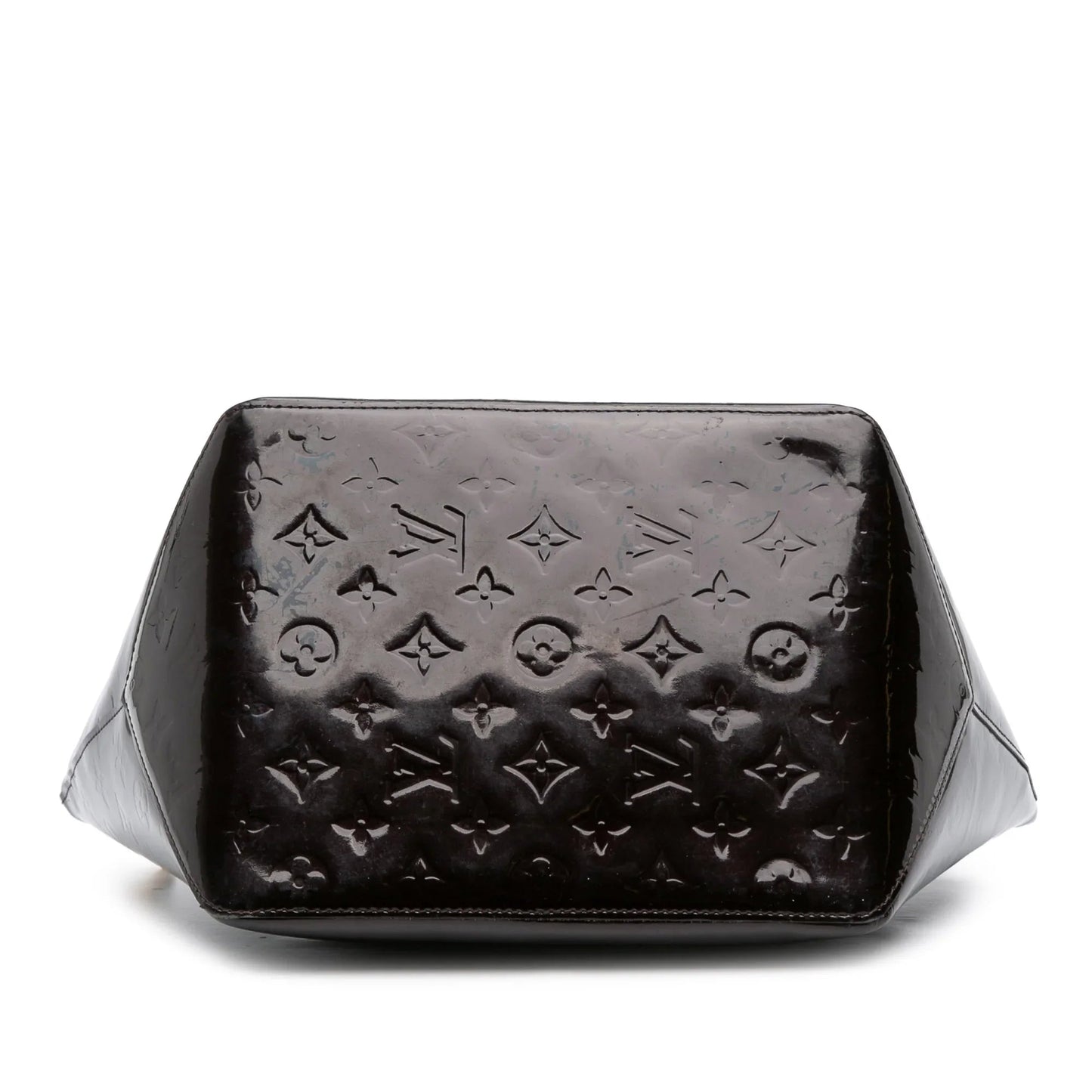 Purple Louis Vuitton Monogram Vernis Bellevue PM Handbag