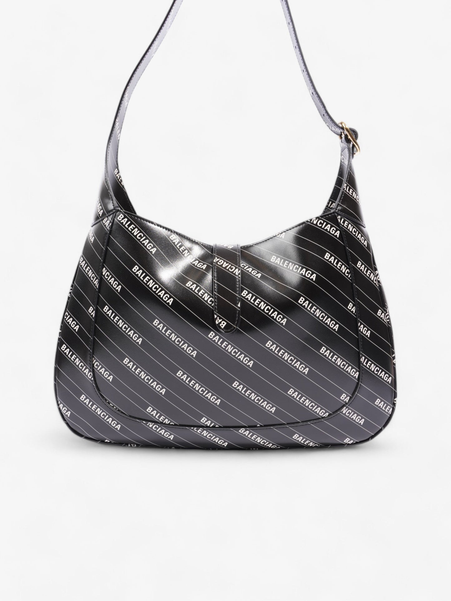 Gucci x Balenciaga Hacker Project Jackie Black / White Leather