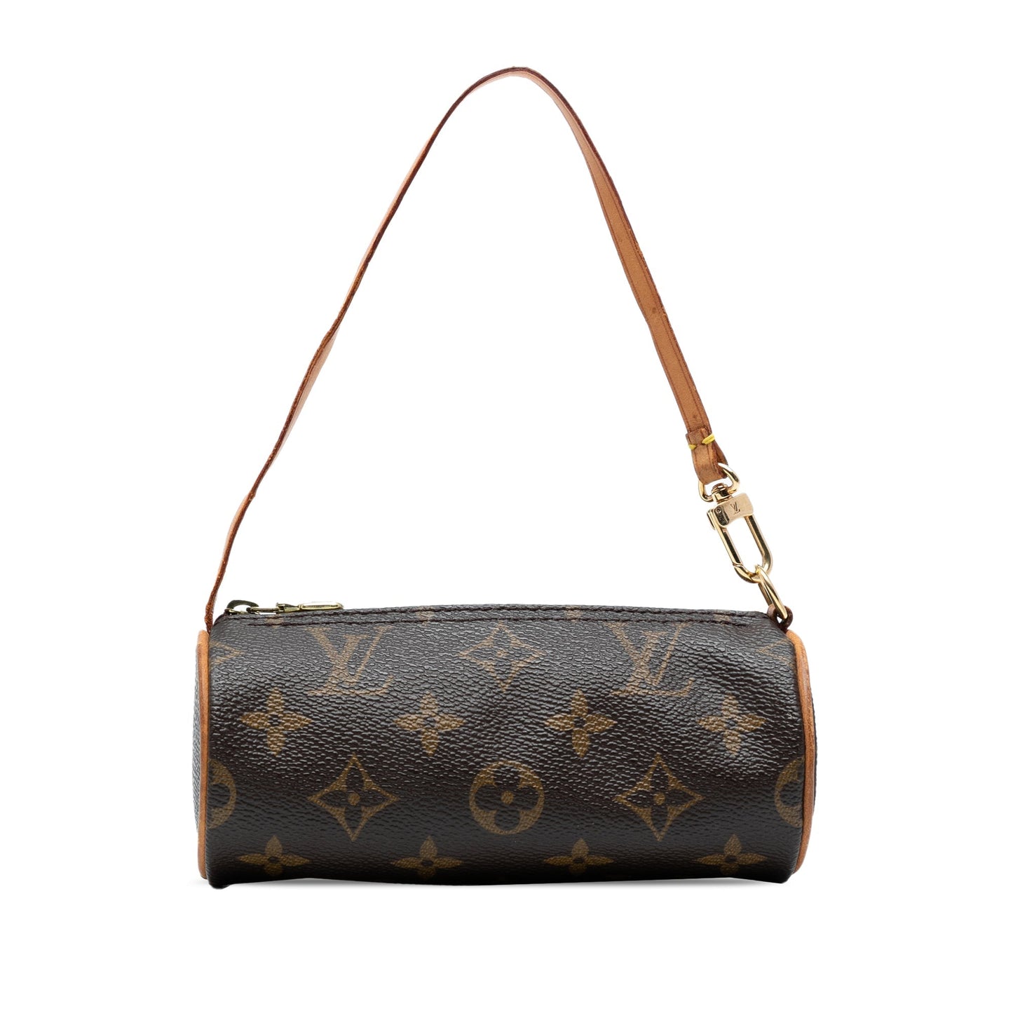 Brown Louis Vuitton Monogram Papillon Pochette Handbag