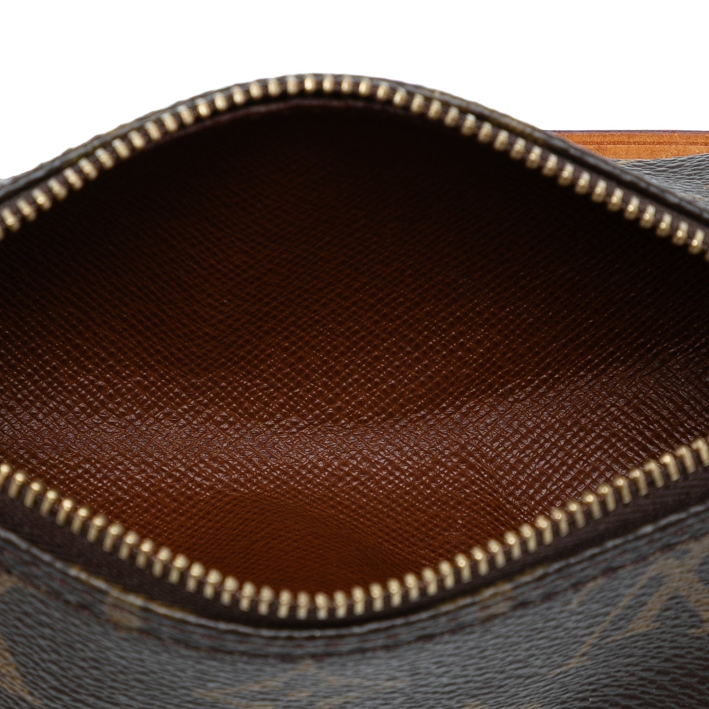 Brown Louis Vuitton Monogram Papillon Pochette Handbag