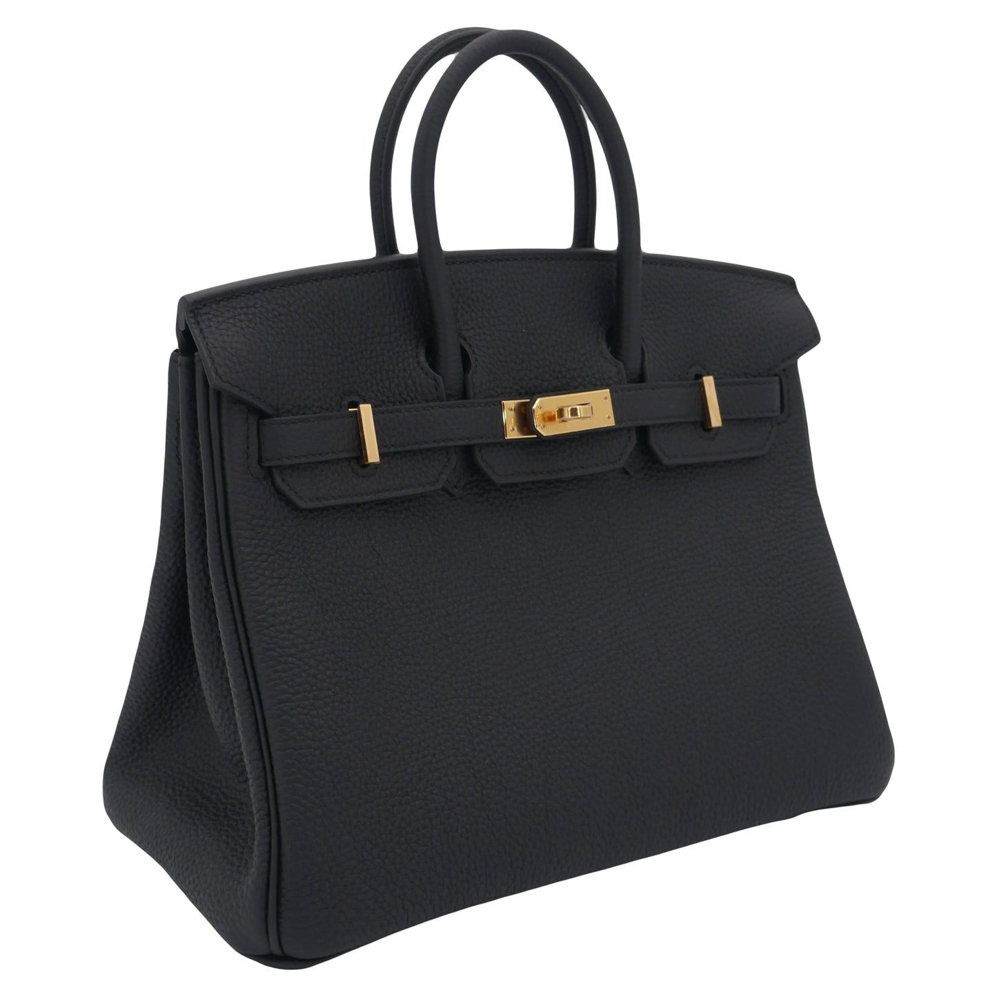 Hermes25cm Birkin Black Togo Leather Gold Hardware