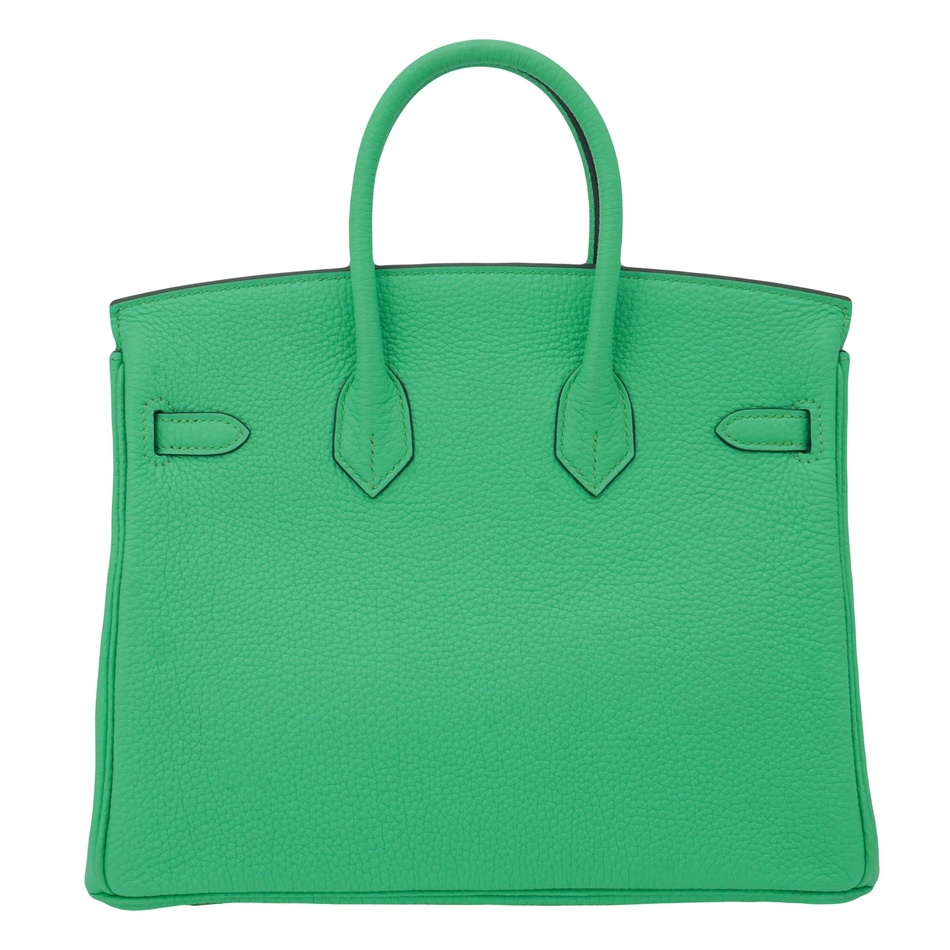 Hermes25cm Birkin Vert Comics Togo Leather Palladium Hardware