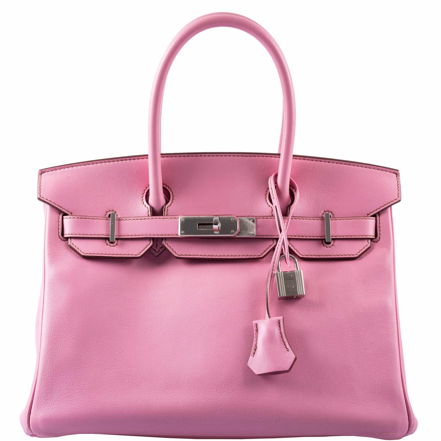 HermesBirkin 30 5P Bubblegum Pink Swift Palladium Hardware