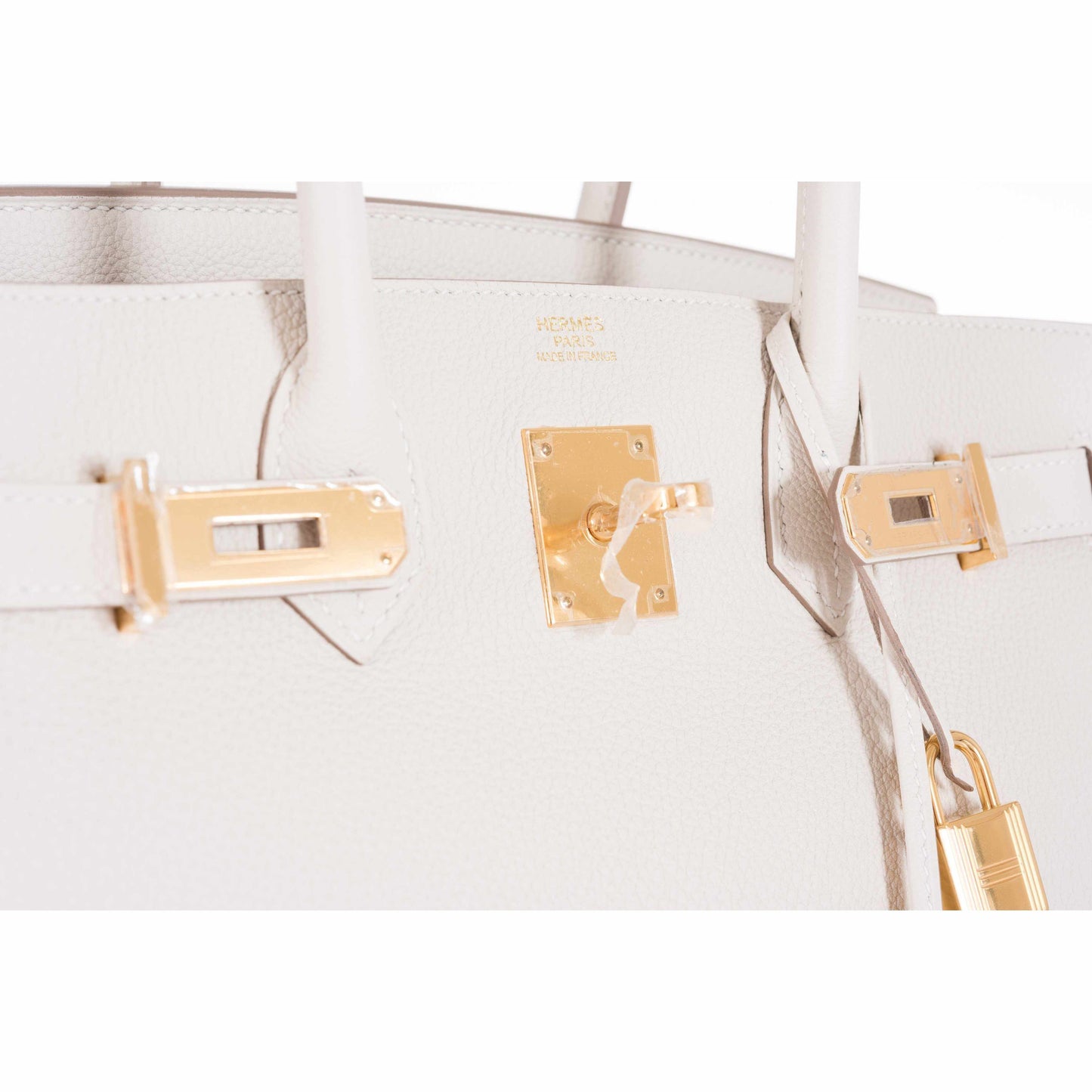 HermesBirkin 30 Craie Togo Gold Hardware