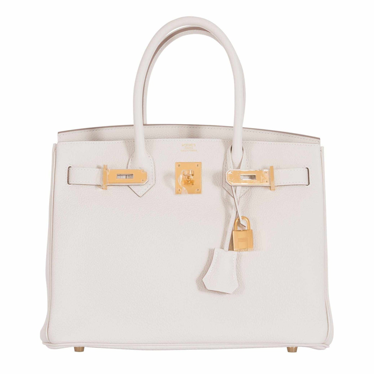 HermesBirkin 30 Craie Togo Gold Hardware